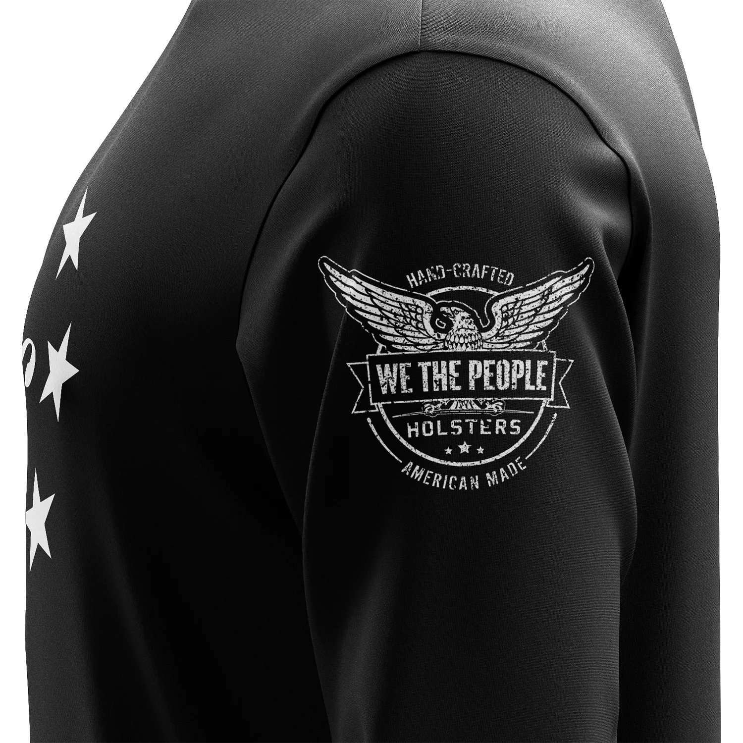 1776 Betsy Ross Flag Long Sleeve Shirt - Image 4
