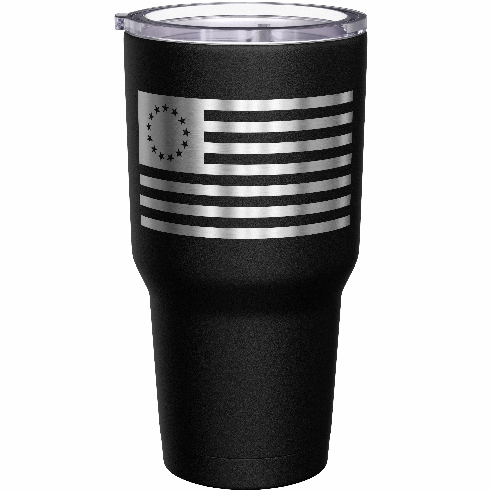 1776 Betsy Ross Flag Stainless Steel Tumbler - Image 4