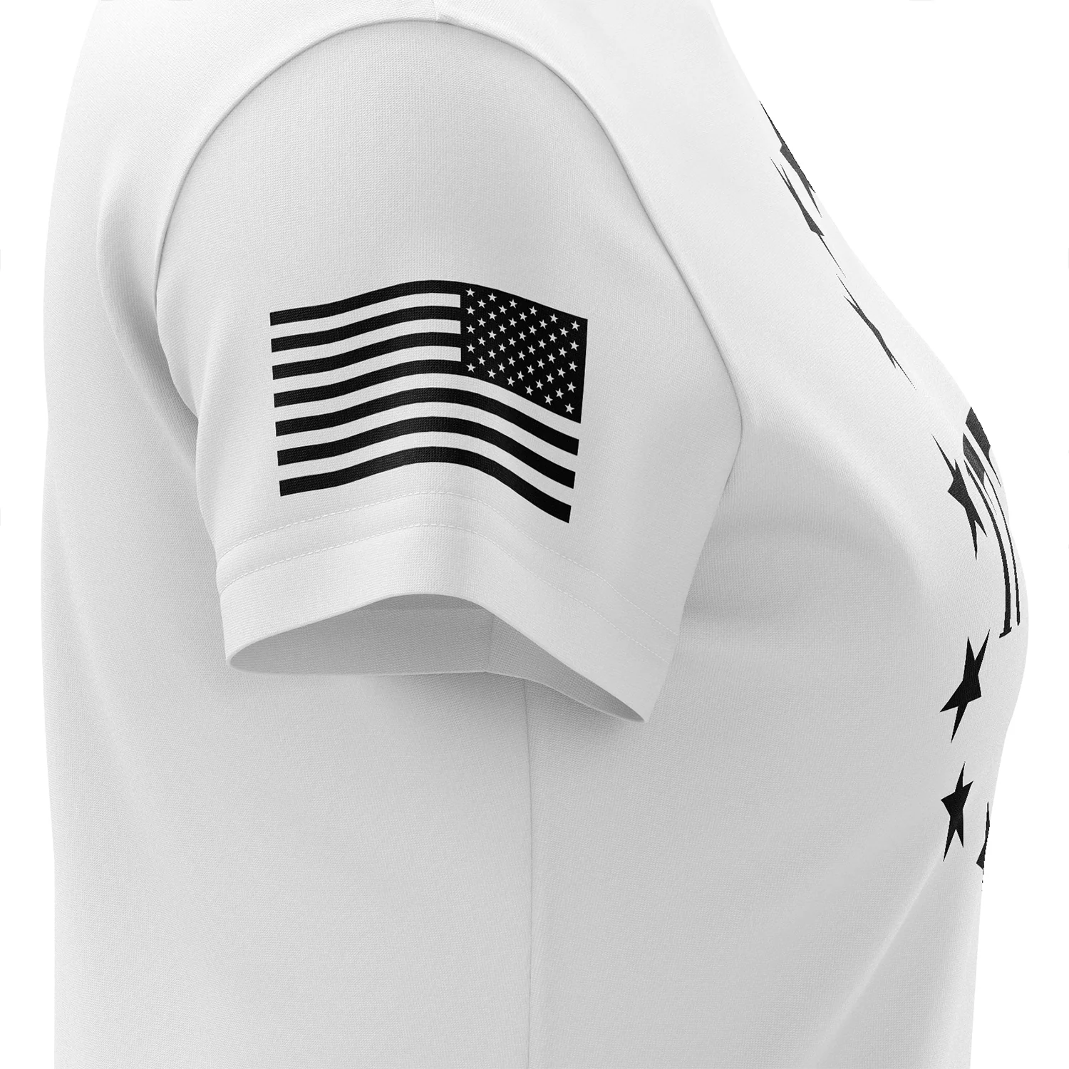 1776 Betsy Ross Flag Women's Short Sleeve Shirt - Image 11