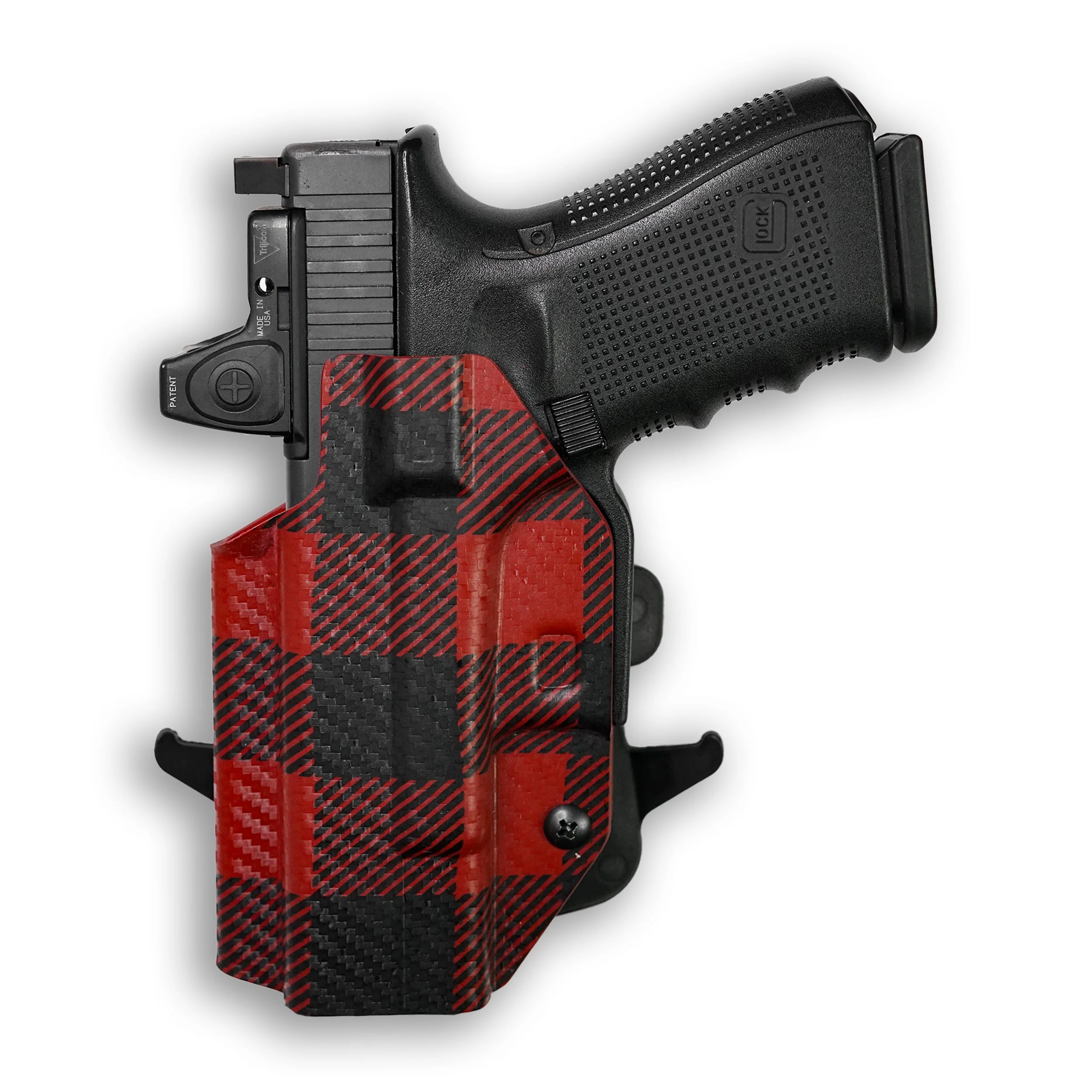 1911 3.25" Defender 45ACP No Rail Only Red Dot Optic Cut OWB Holster - Image 57