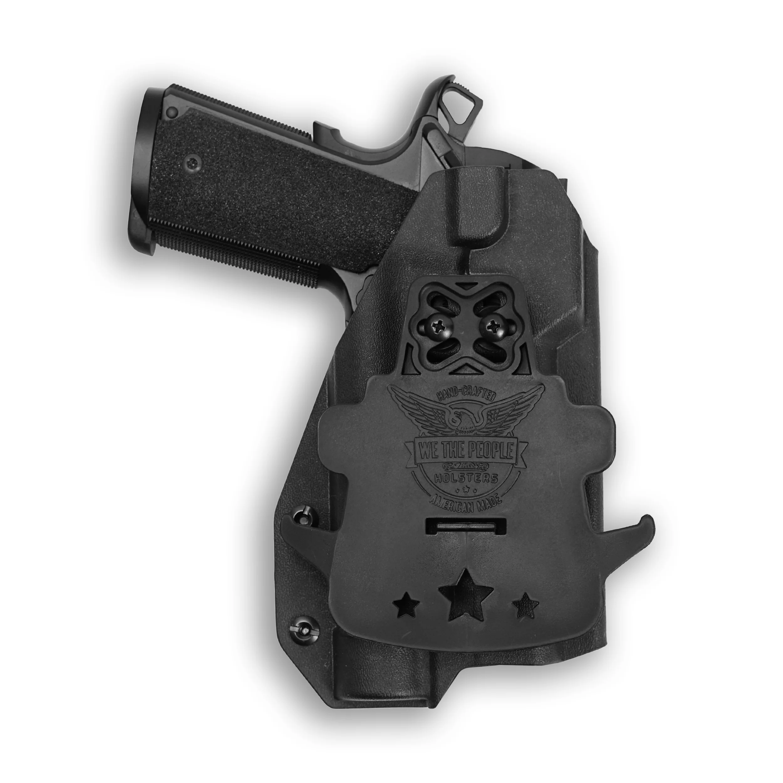 1911 4" Commander 45ACP with Streamlight TLR-1/1S/HL Light OWB Holster - Image 4