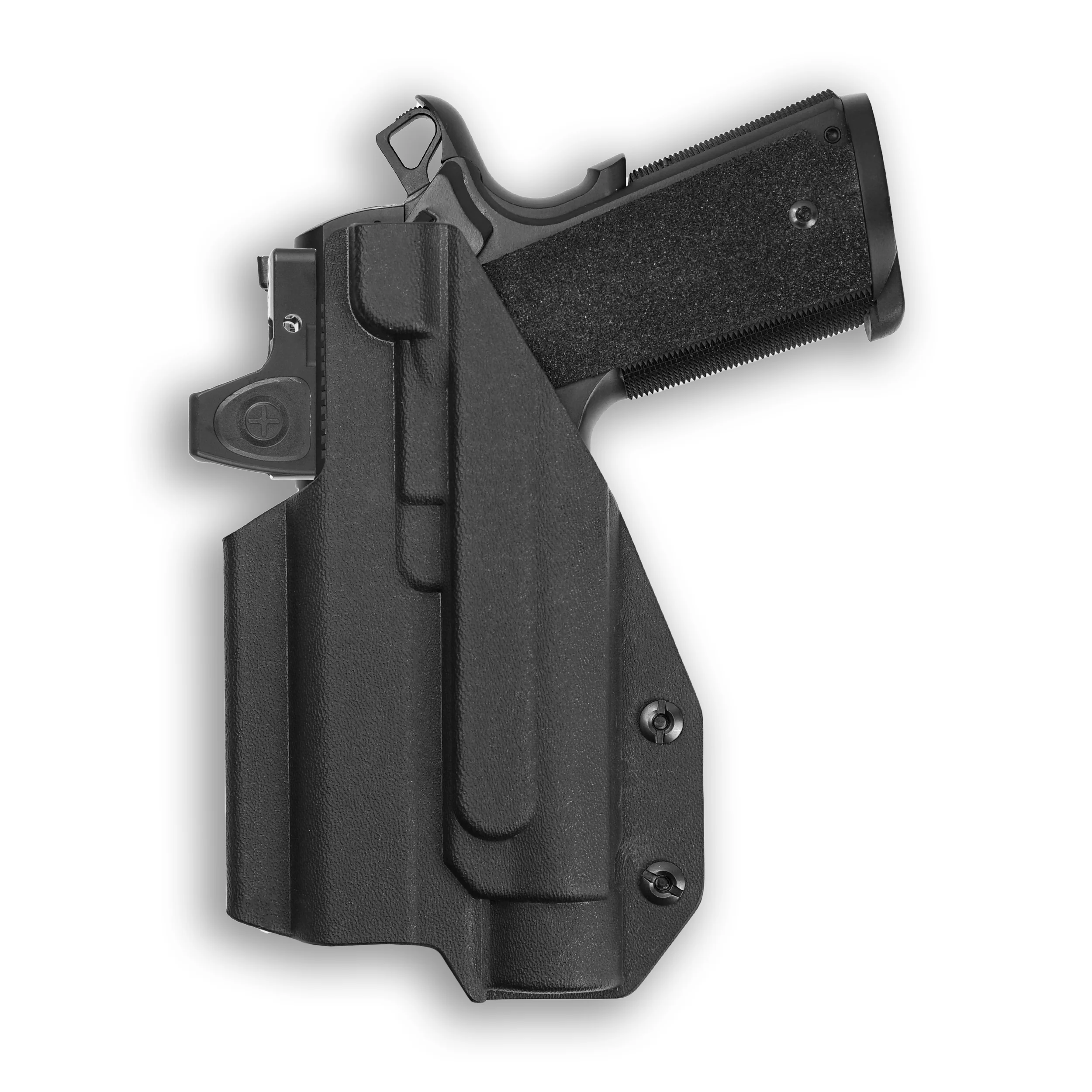 1911 4" Commander 45ACP with Streamlight TLR-1/1S/HL Light Red Dot Optic Cut IWB Holster - Image 2