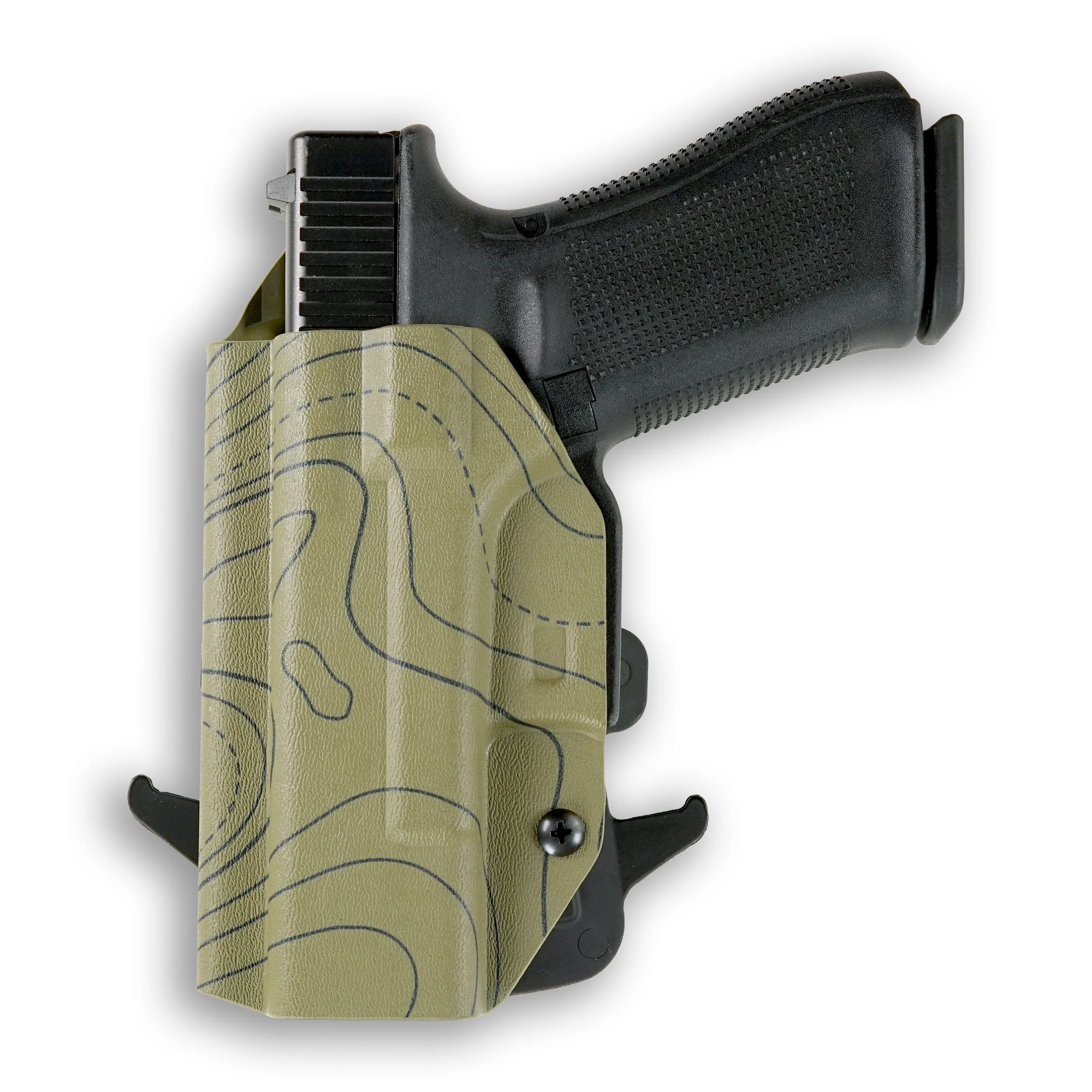 1911 4" Commander 45ACP with Streamlight TLR-7/7A/7X Light OWB Holster - Image 139