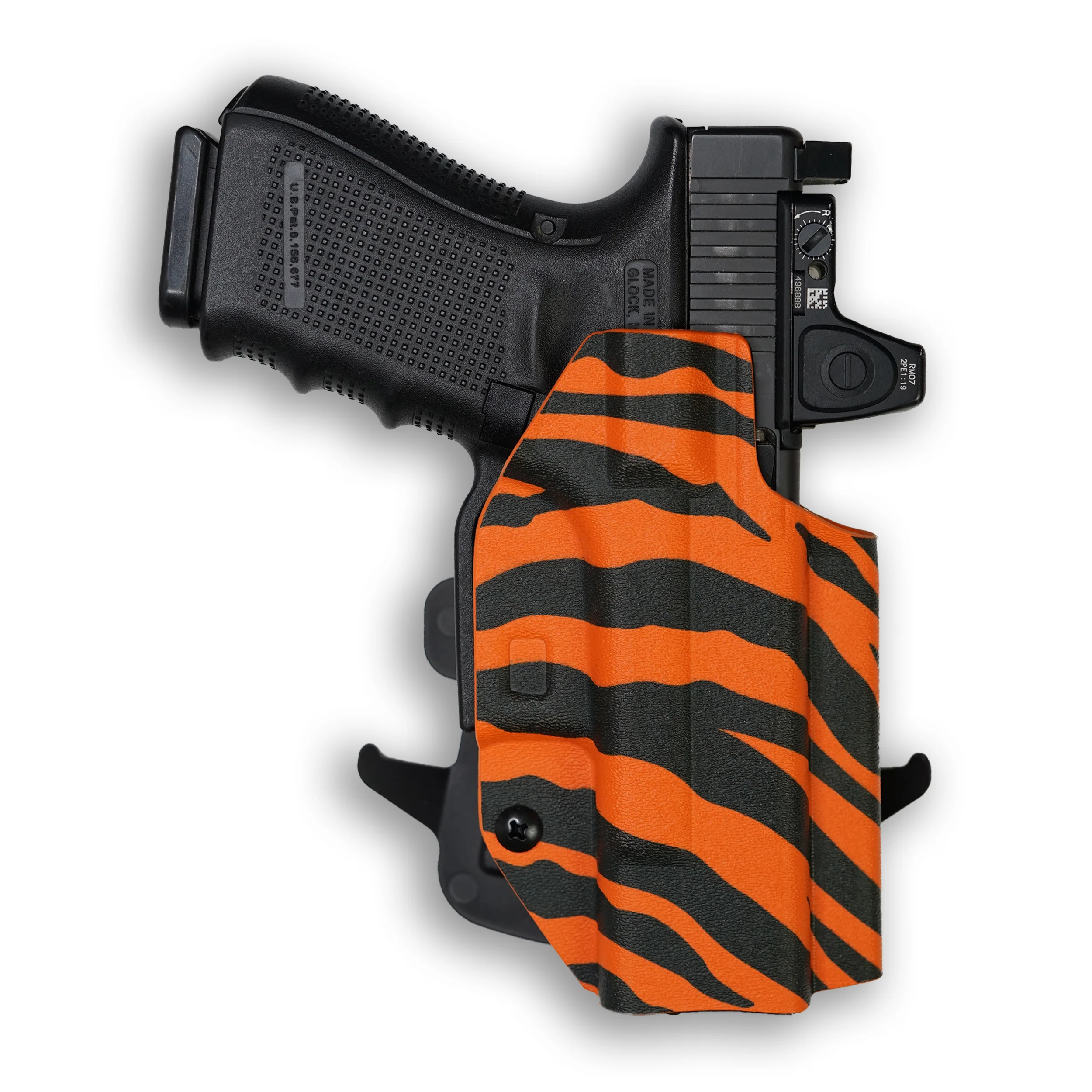 1911 4" Commander 45ACP No Rail Only Red Dot Optic Cut OWB Holster - Image 41