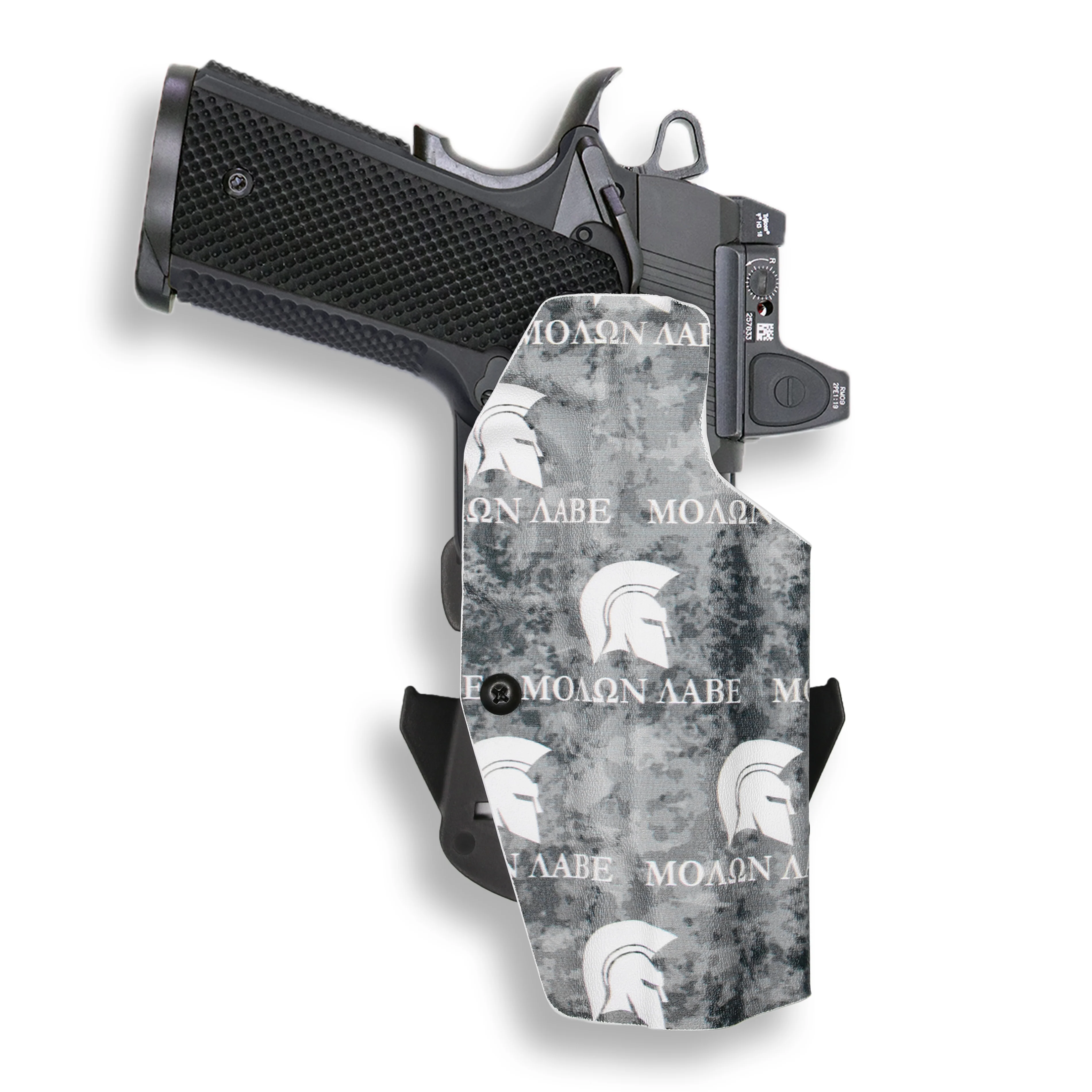 1911 5" Government 45ACP No Rail Only Red Dot Optic Cut OWB Holster - Image 24