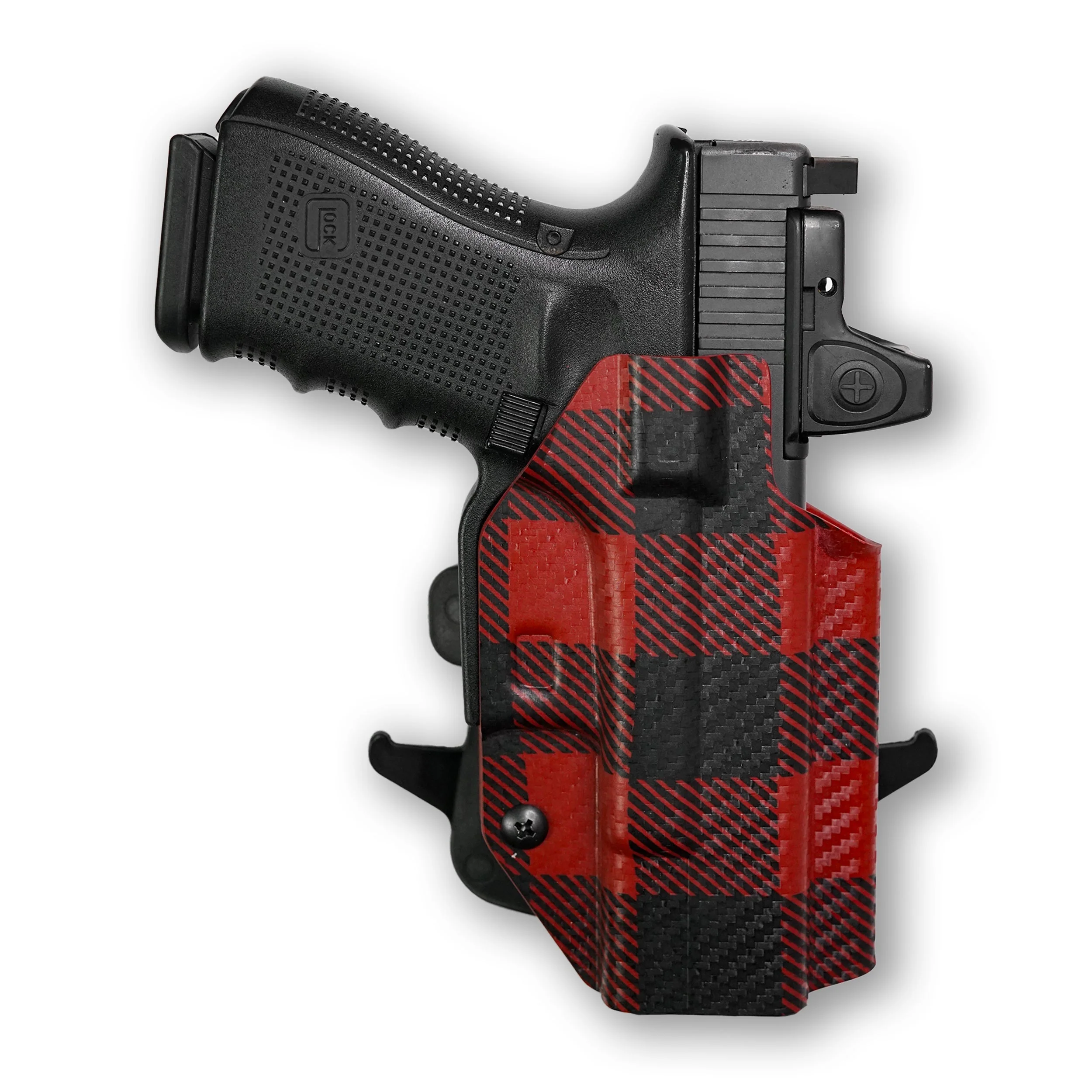 1911 5" Government 45ACP with Streamlight TLR-7/7A/7X Light Red Dot Optic Cut OWB Holster - Image 59
