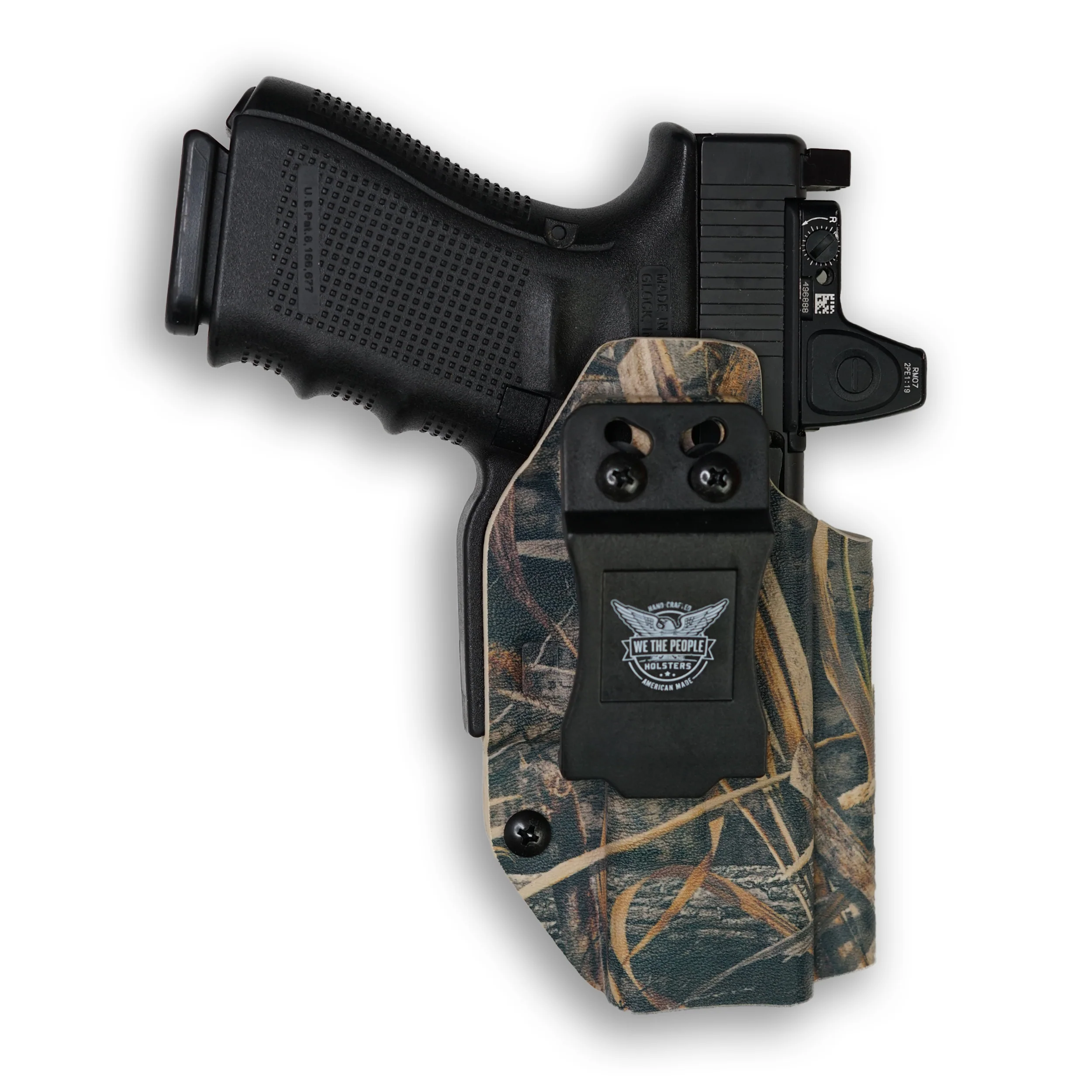 1911 5" Government 45ACP No Rail Only Red Dot Optic Cut IWB Holster - Image 25