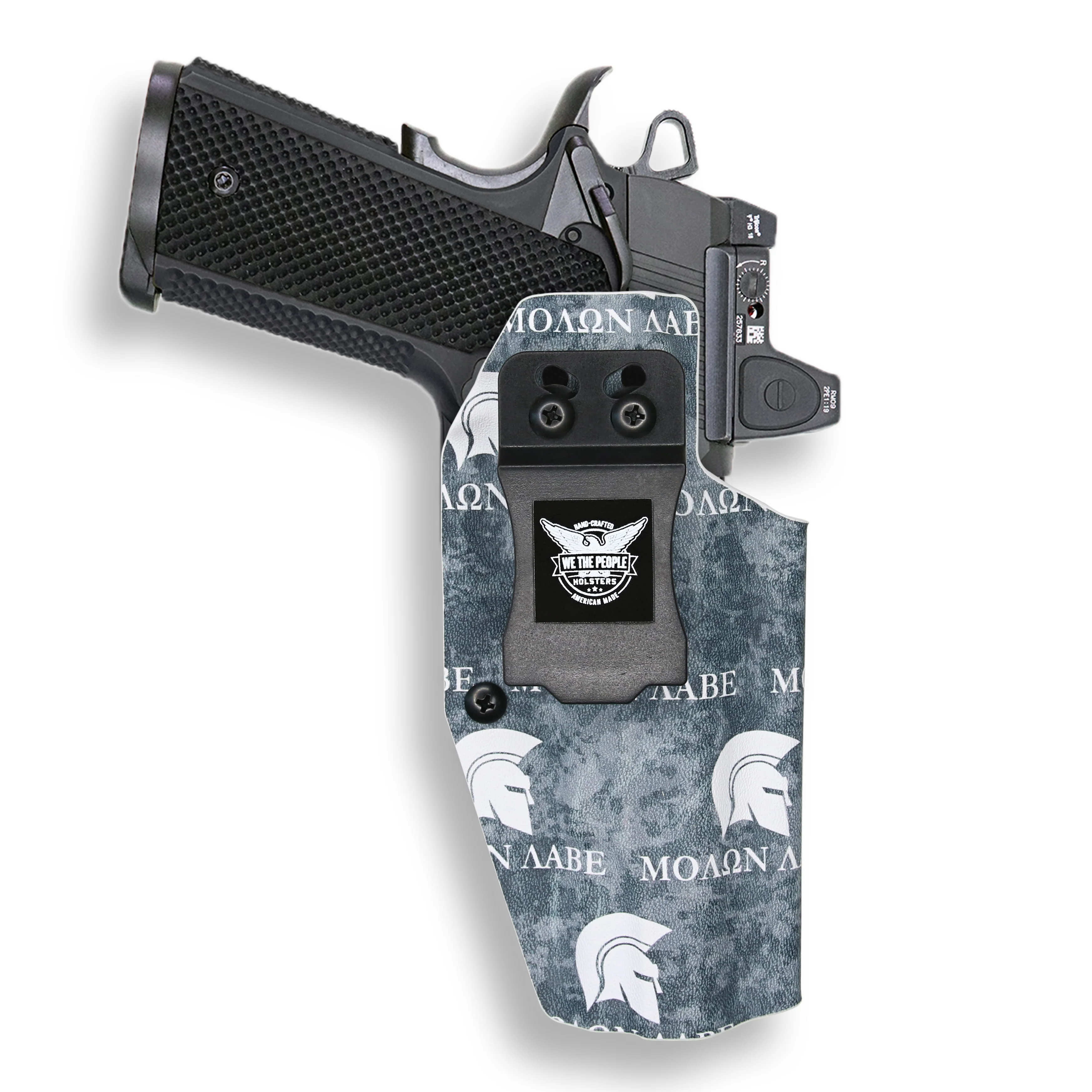 1911 5" Government 45ACP No Rail Only Red Dot Optic Cut IWB Holster - Image 27