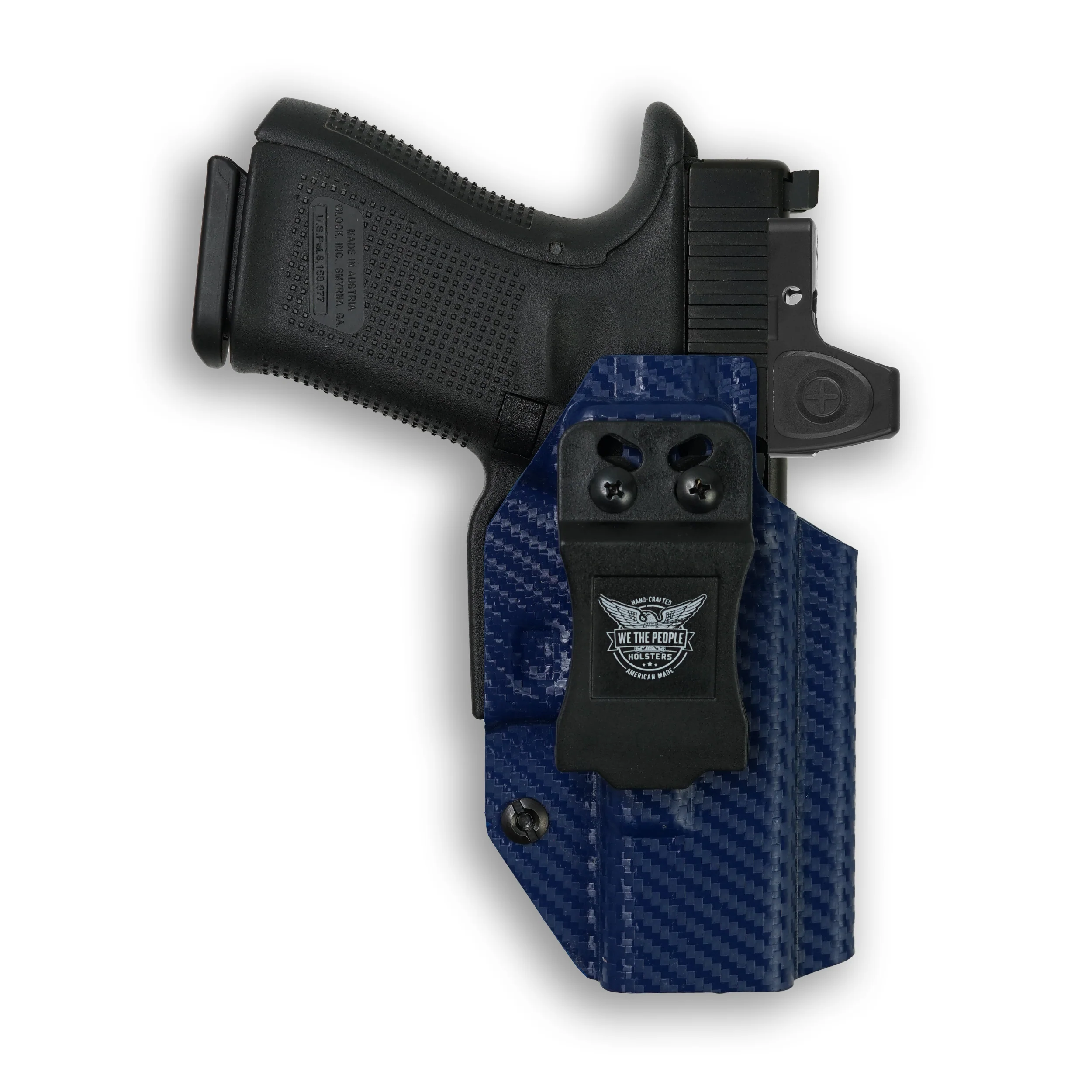 1911 5" Government 45ACP No Rail Only Red Dot Optic Cut IWB Holster - Image 49