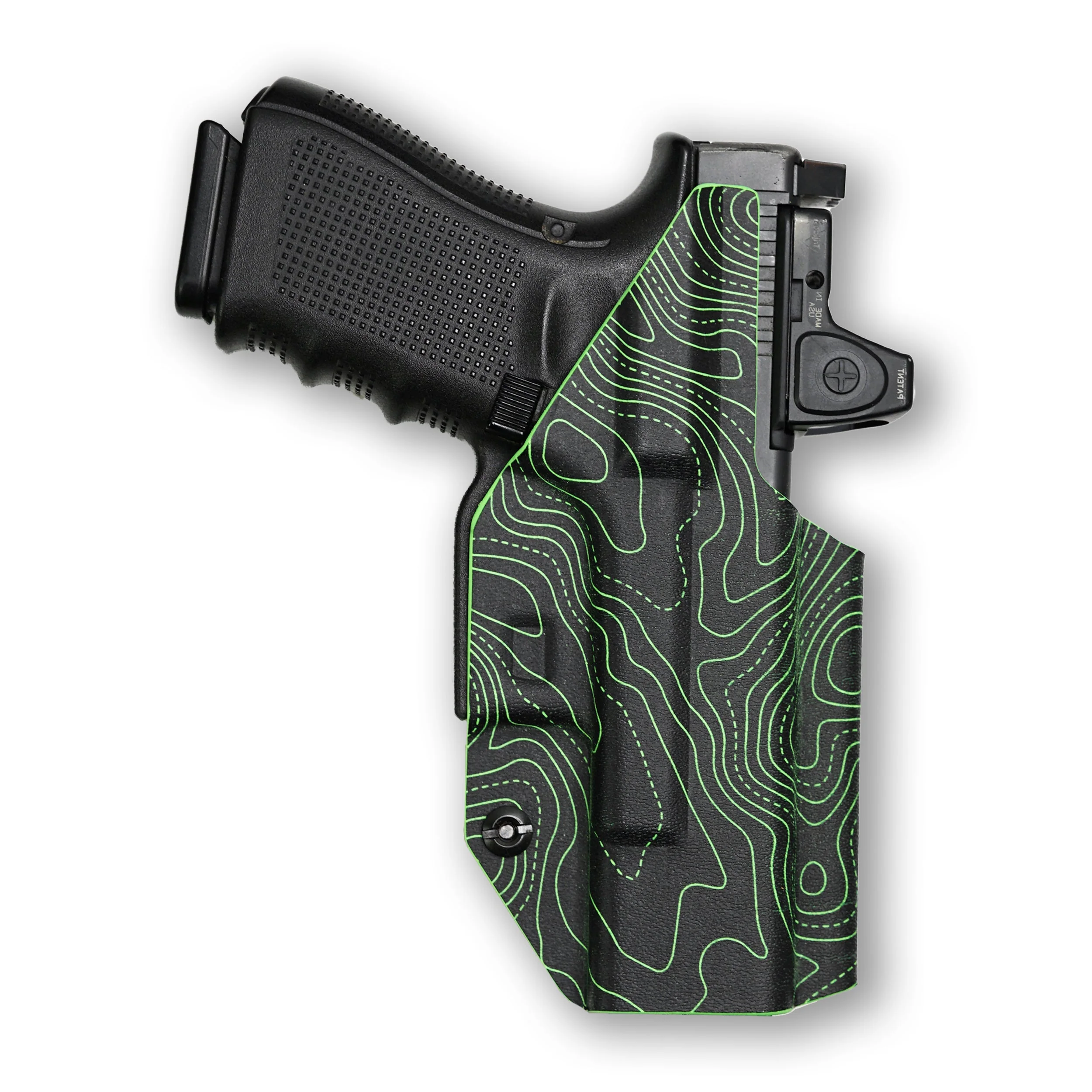 1911 5" Government 45ACP No Rail Only Red Dot Optic Cut IWB Holster - Image 62