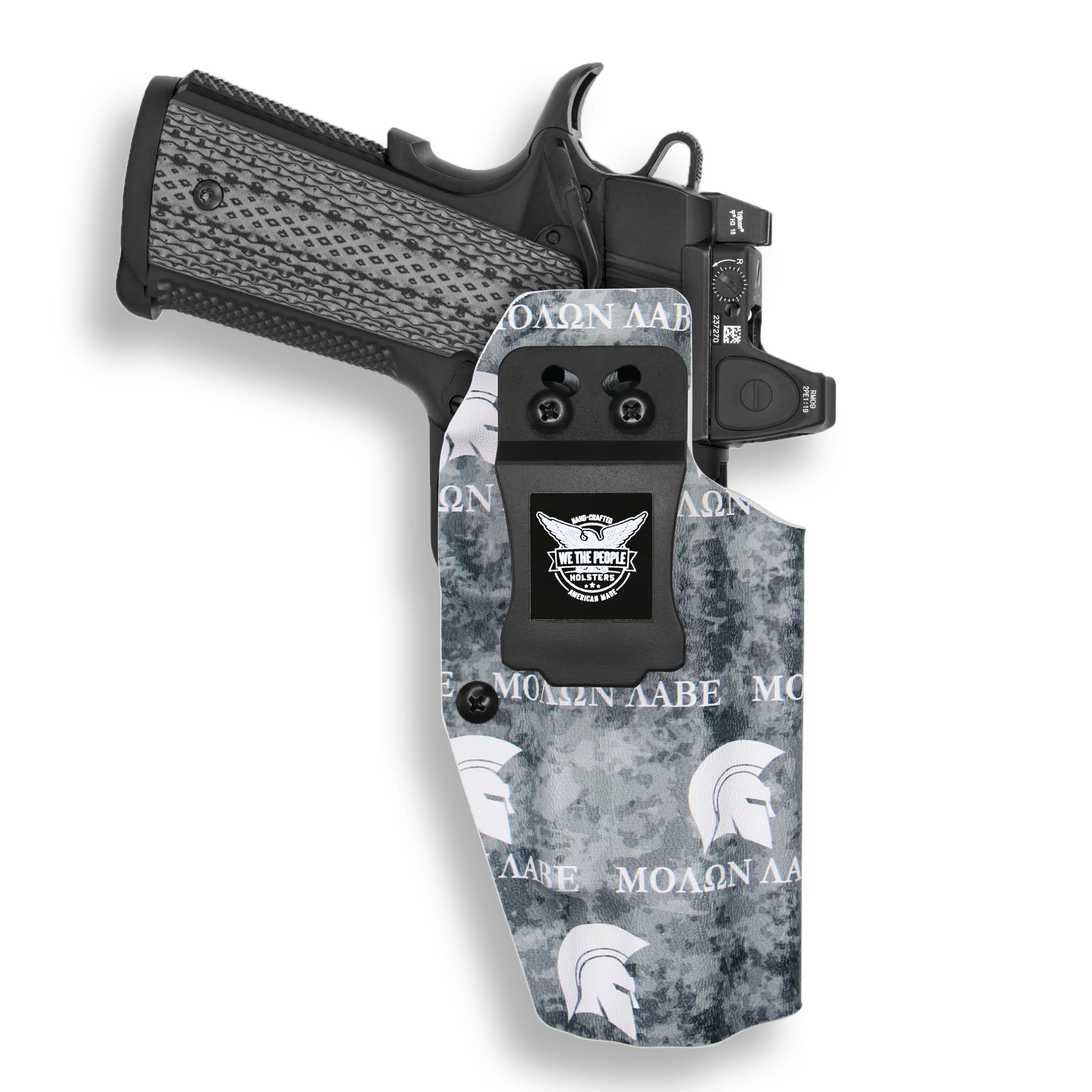 1911 5" Government 45ACP with Rail Only Red Dot Optic Cut IWB Holster - Image 23