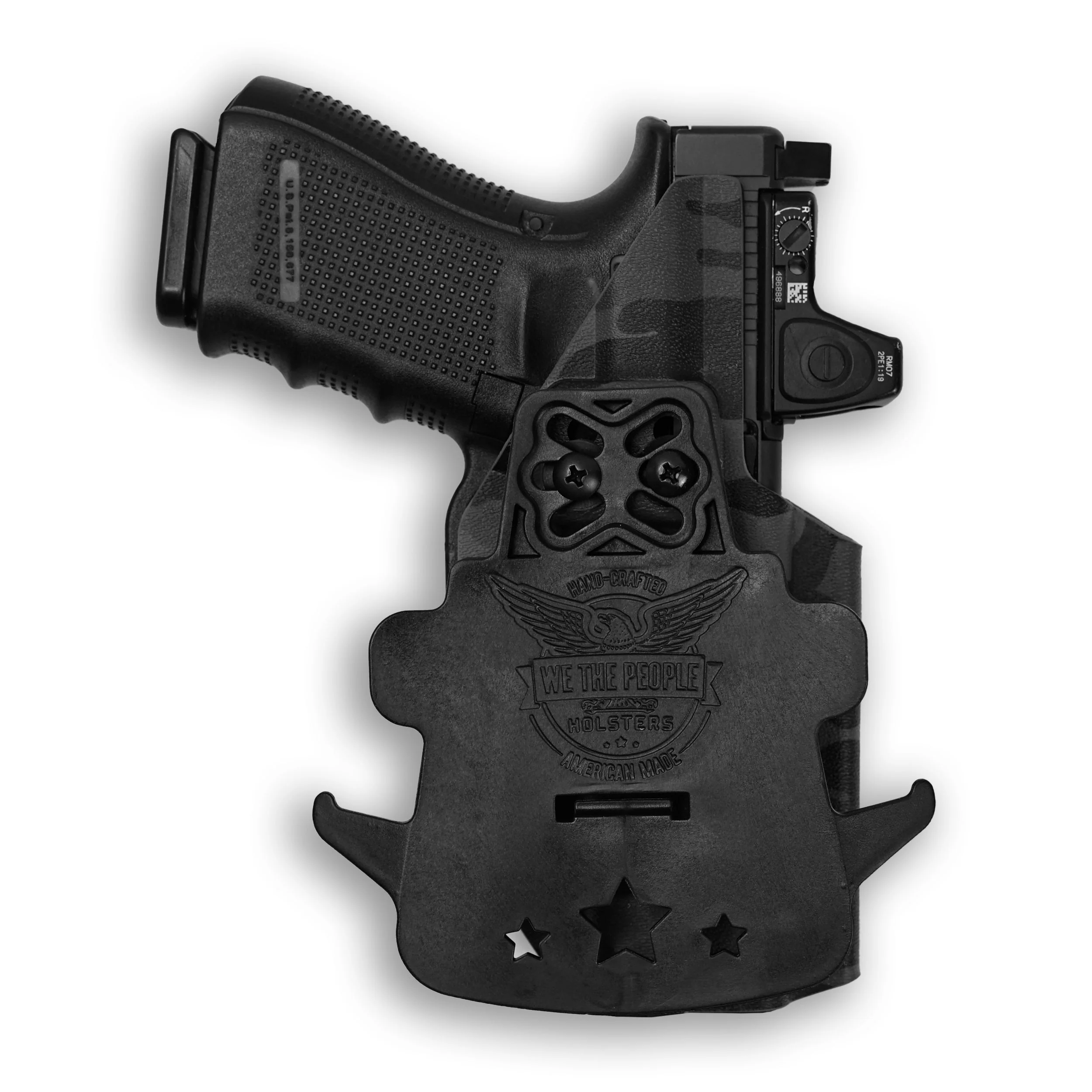 1911 5" Government 45ACP with Rail Only Red Dot Optic Cut OWB Holster - Image 78