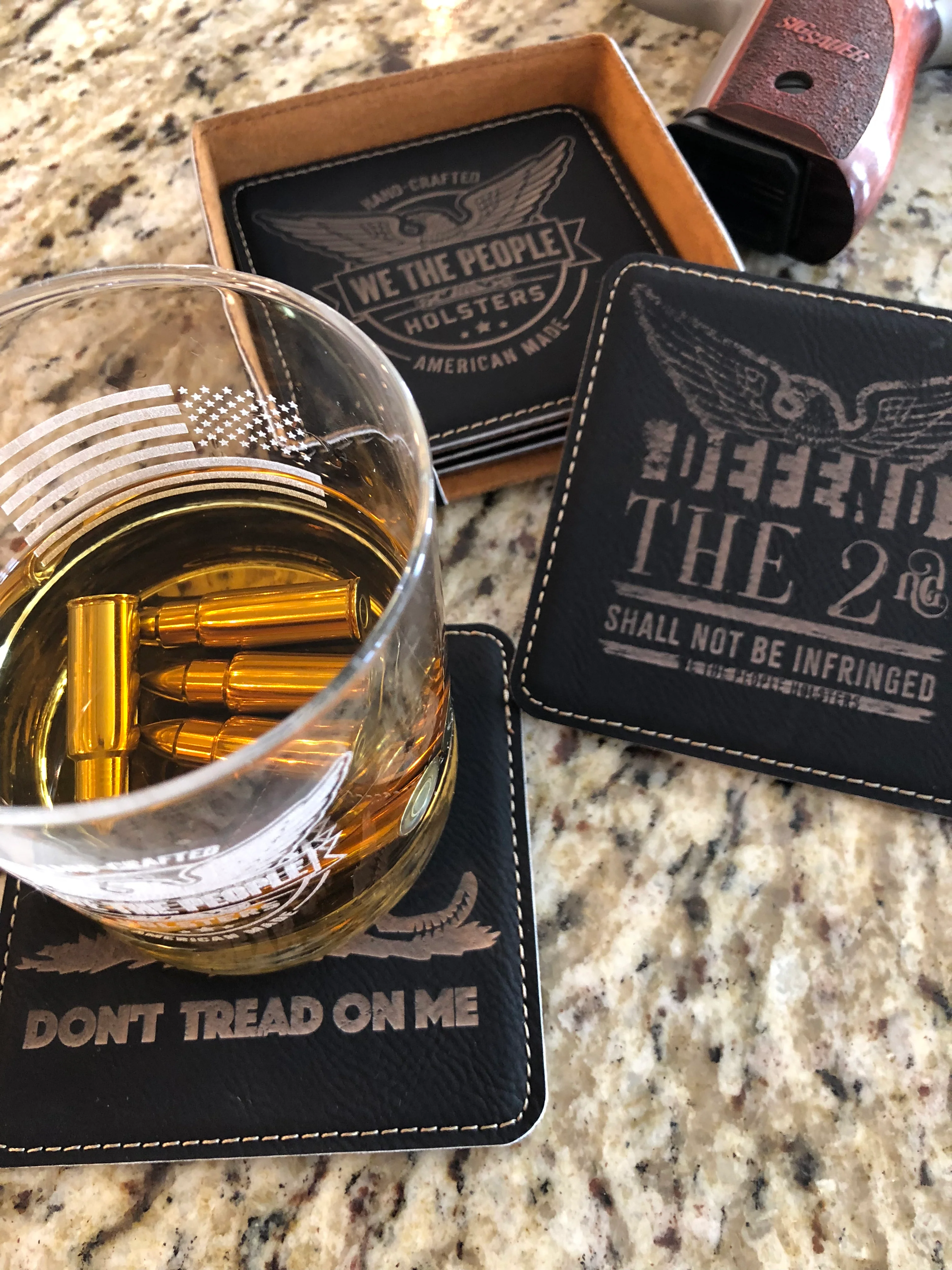 2nd Amendment Coasters by We The People Holsters - Image 6