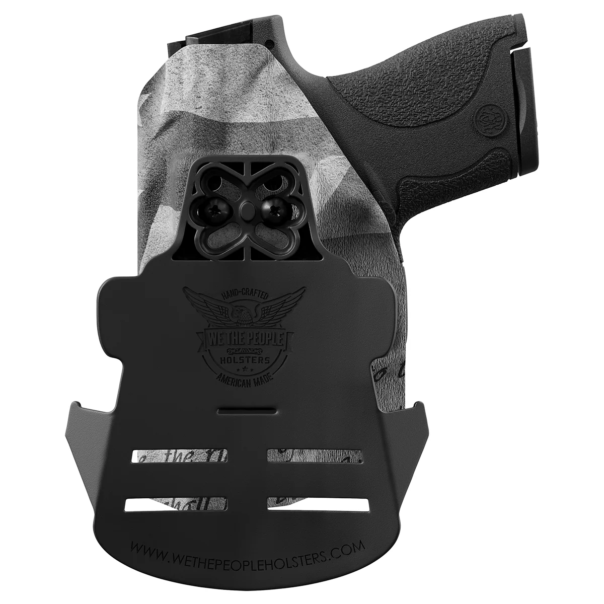 2nd Amendment Tribute Custom Printed Holster - OWB Kydex Holster - Image 3