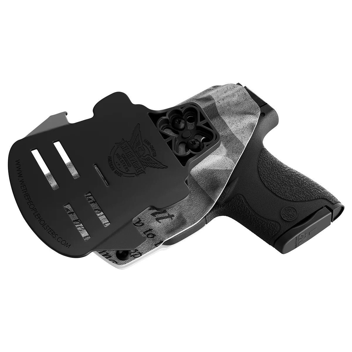 2nd Amendment Tribute Custom Printed Holster - OWB Kydex Holster - Image 4