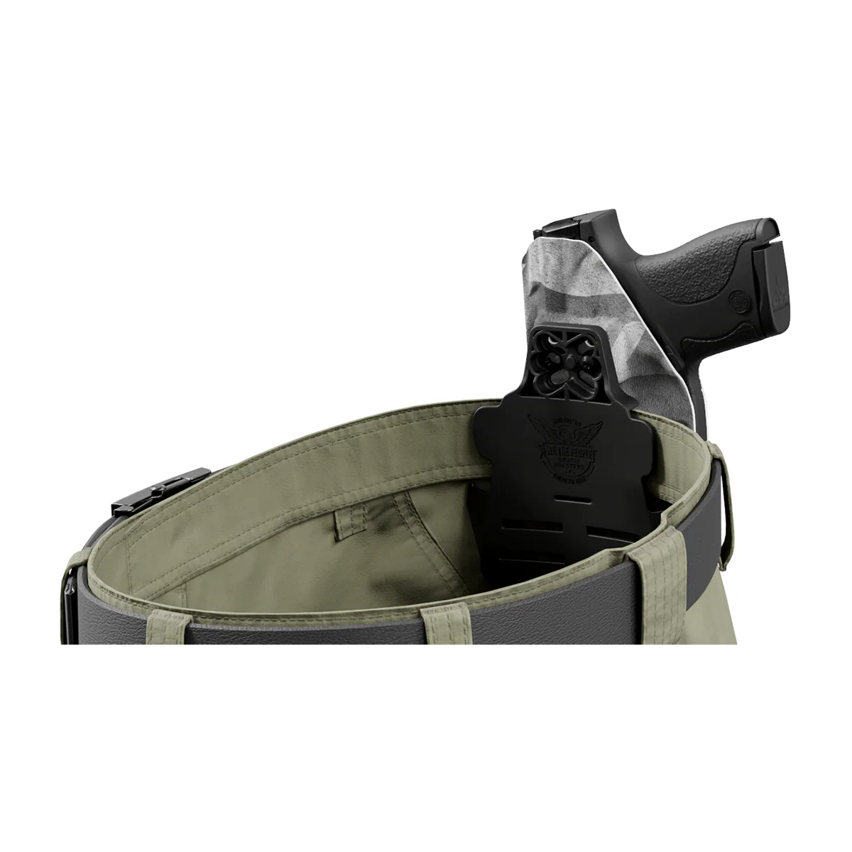 2nd Amendment Tribute Custom Printed Holster - OWB Kydex Holster - Image 7