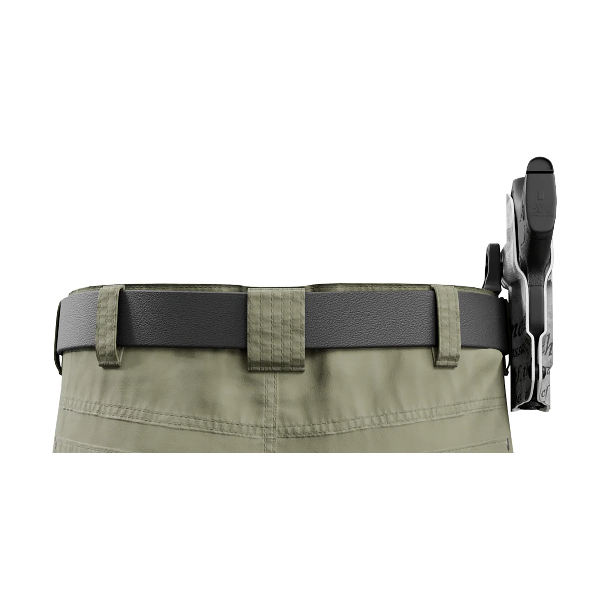 2nd Amendment Tribute Custom Printed Holster - OWB Kydex Holster - Image 8