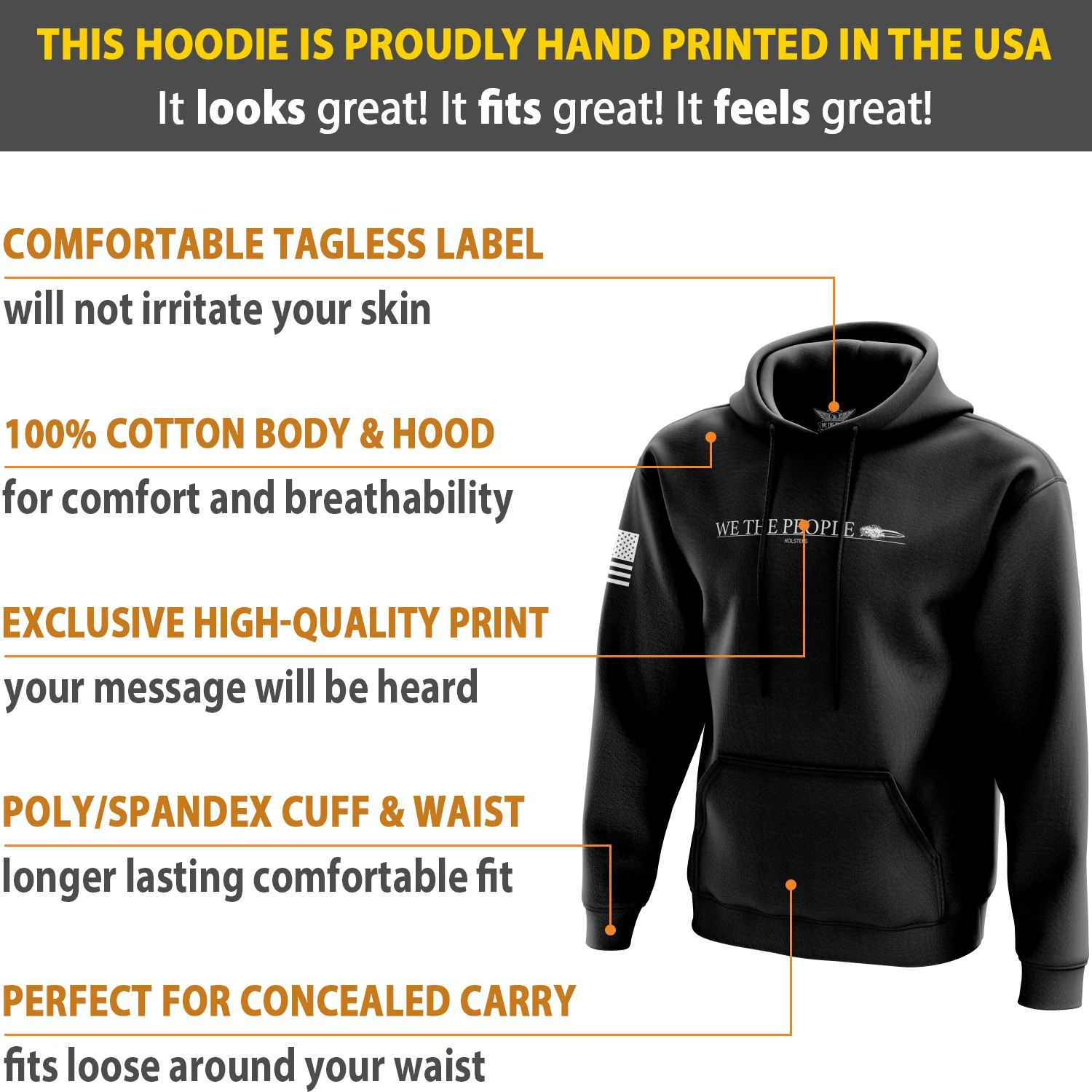 American Eagle Defend the 2nd Hoodie - Image 6
