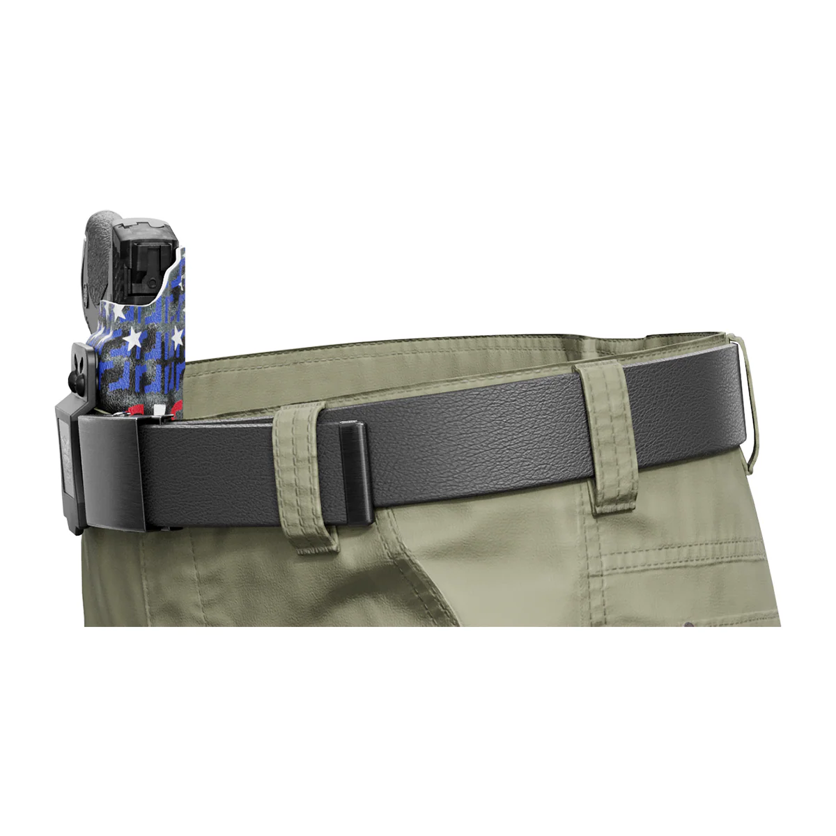 American Flag in Guns Patriotic Colors Custom Printed Holster - IWB Kydex Holster - Image 8