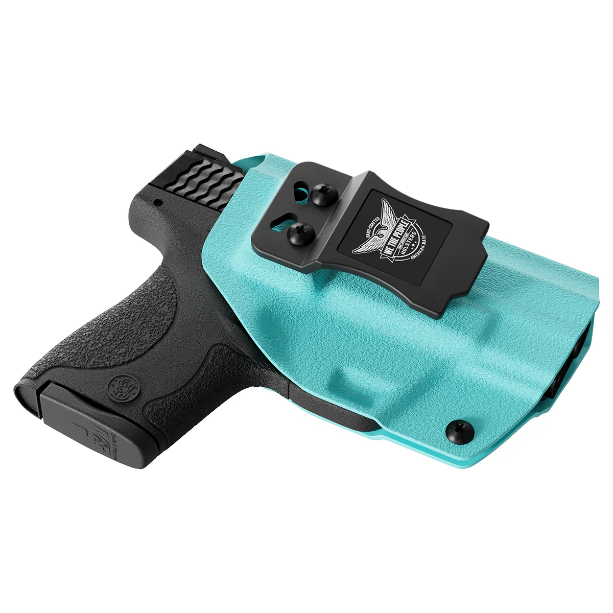 Aqua Custom Printed Holster - IWB Kydex Holster - Image 2