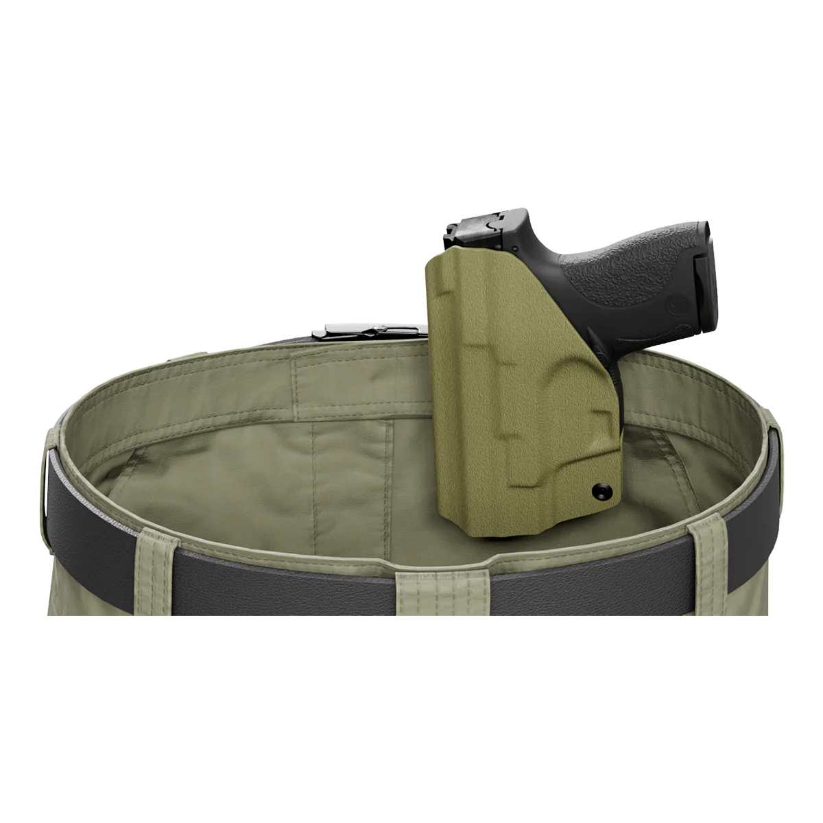 Army Green Custom Printed Holster - IWB Kydex Holster - Image 7
