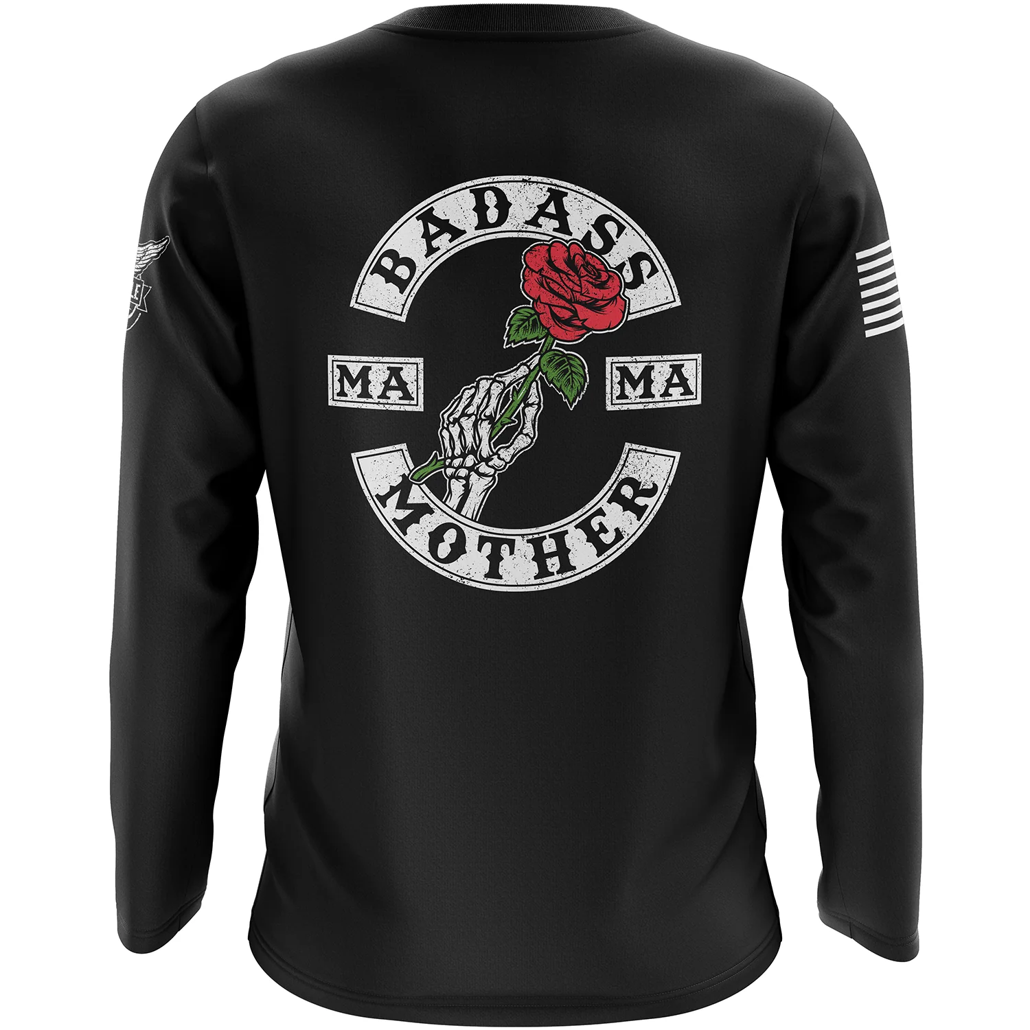 Badass Mother Long Sleeve Shirt - Image 3