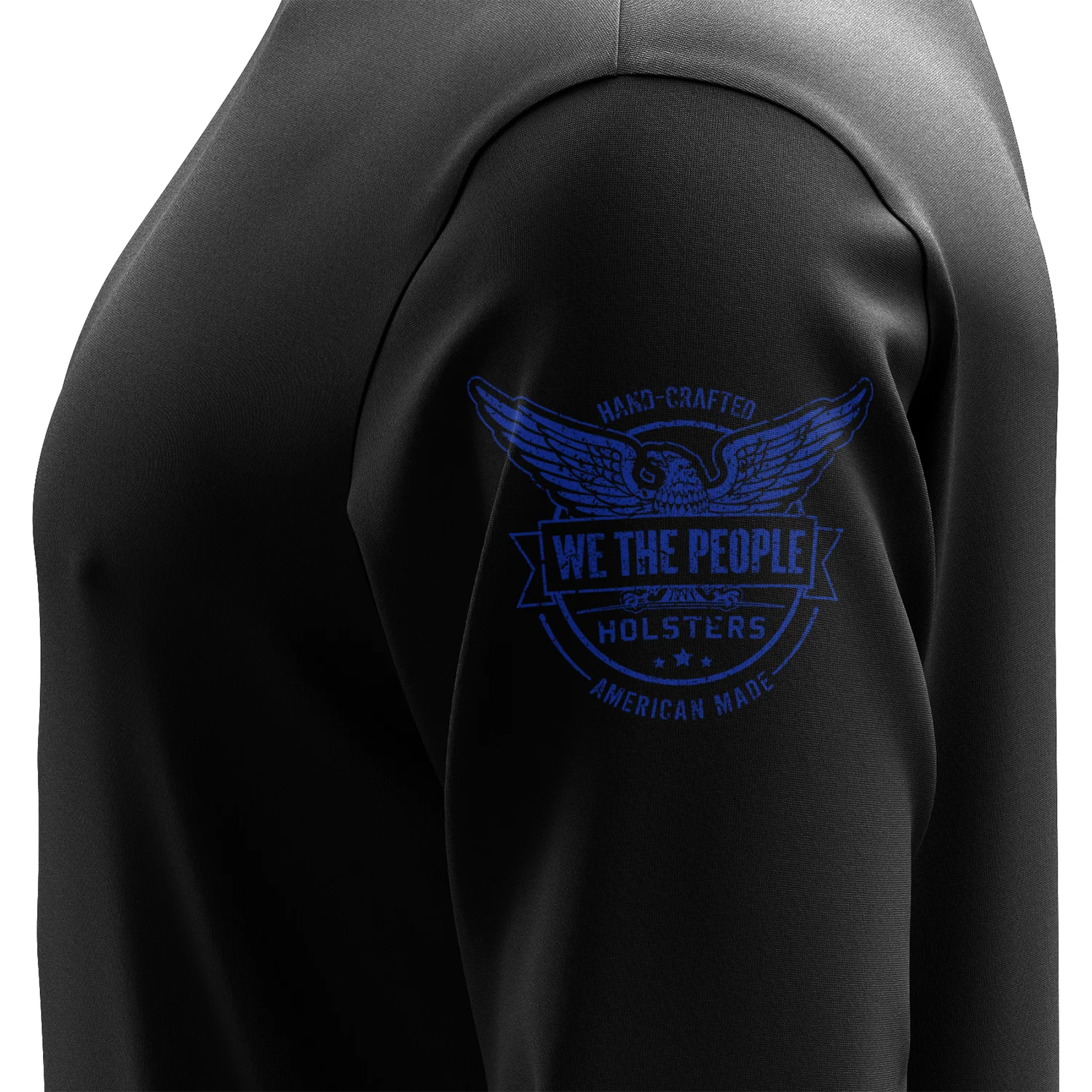 Basic - Black + Blue Long Sleeve Shirt - Image 4