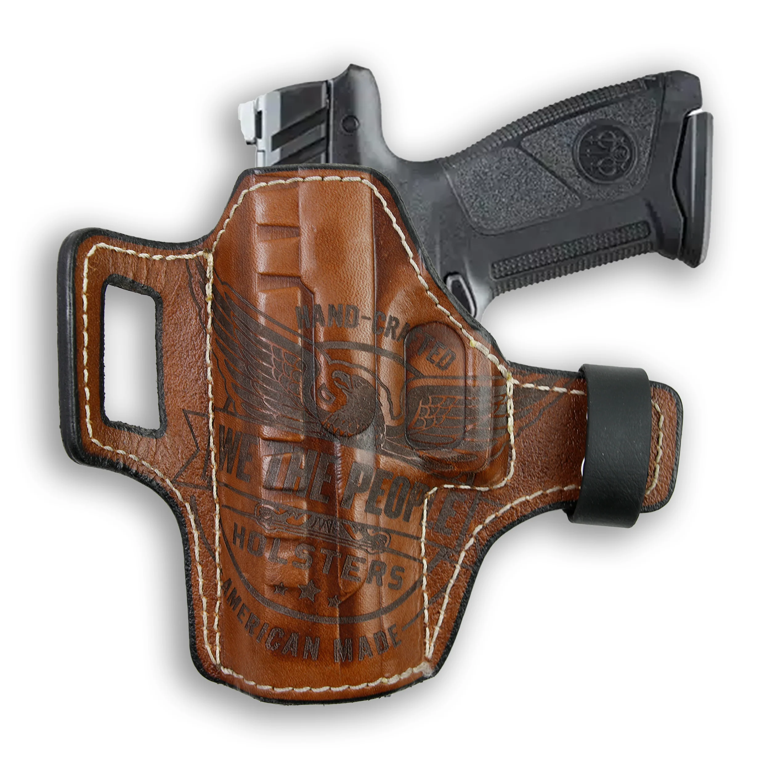 Beretta APX Full Size Independence Leather OWB Holster - Image 2