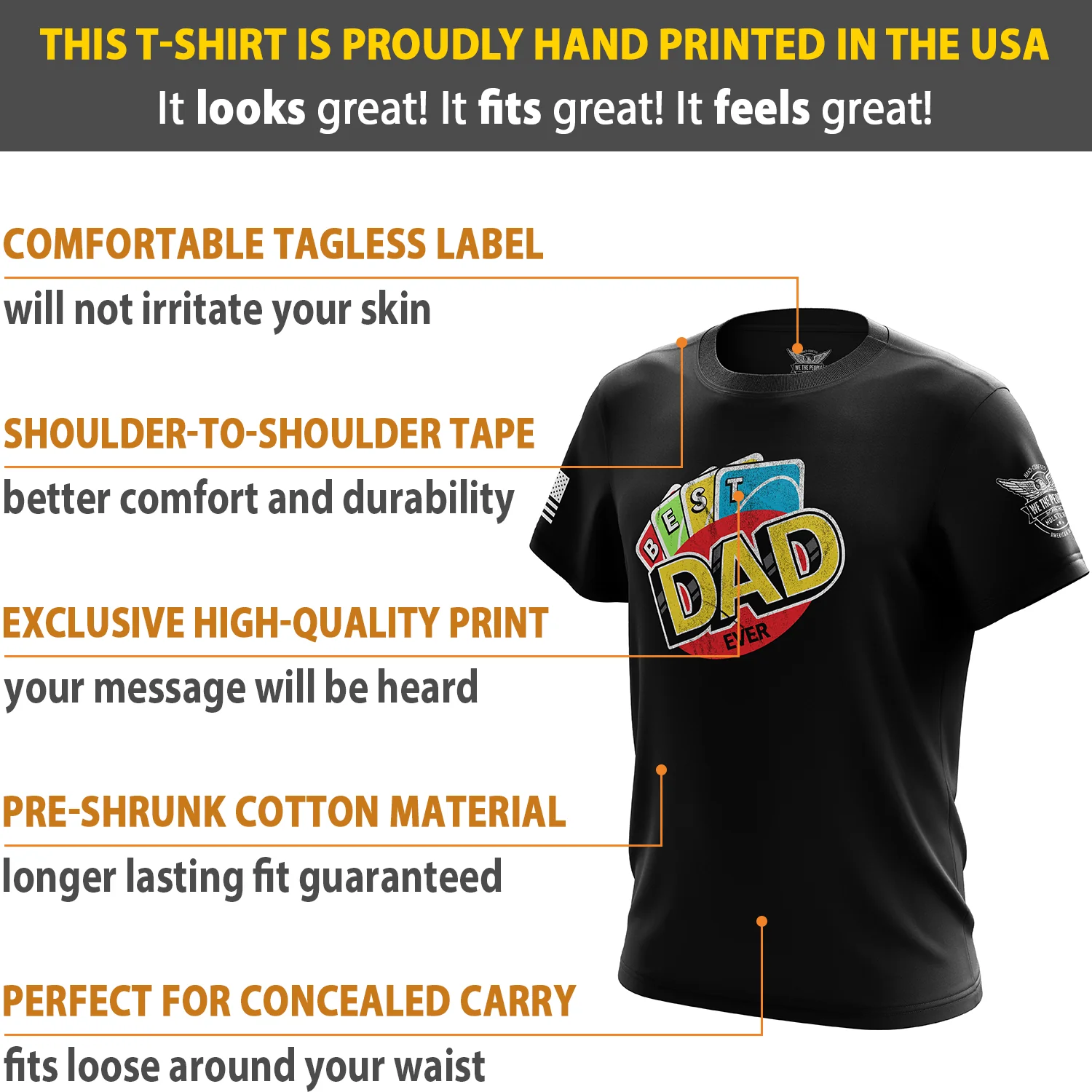 Best Dad Ever Short Sleeve Shirt - Image 6