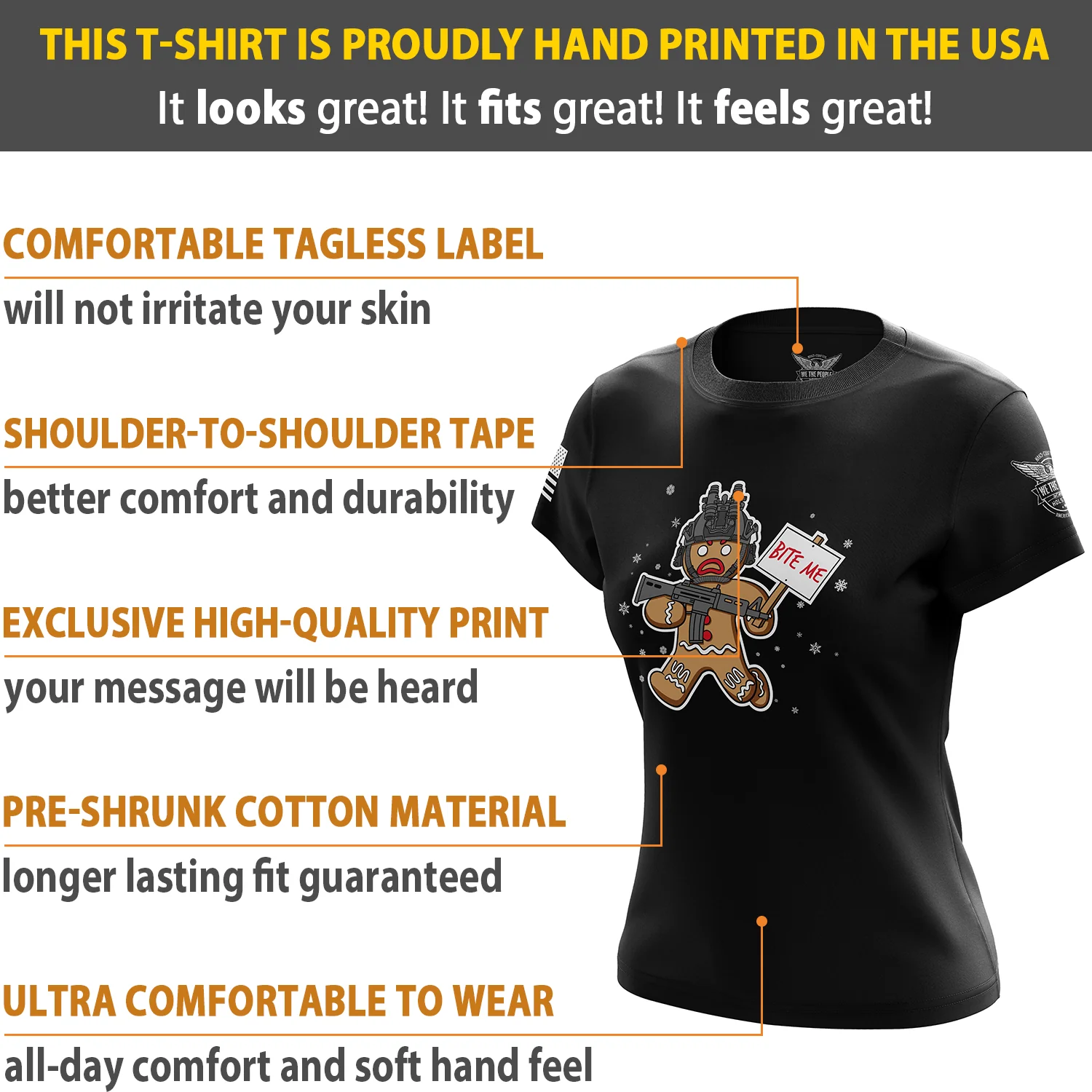 Bite Me Women's Short Sleeve Shirt - Image 6