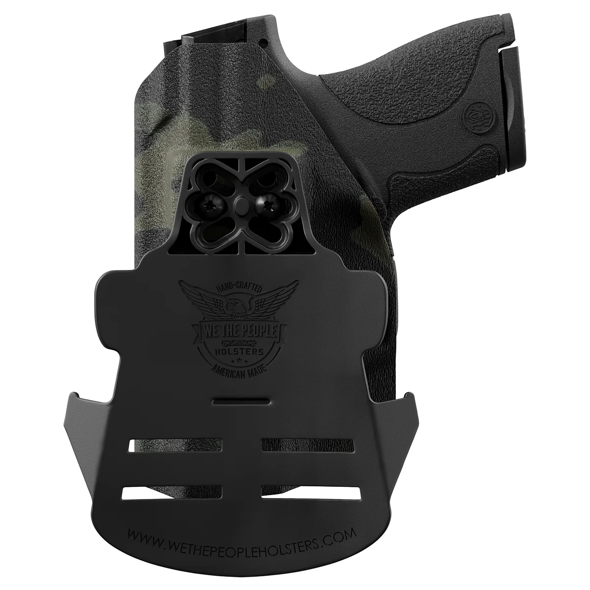 Black Multicam Custom Printed Holster - OWB Kydex Holster - Image 3