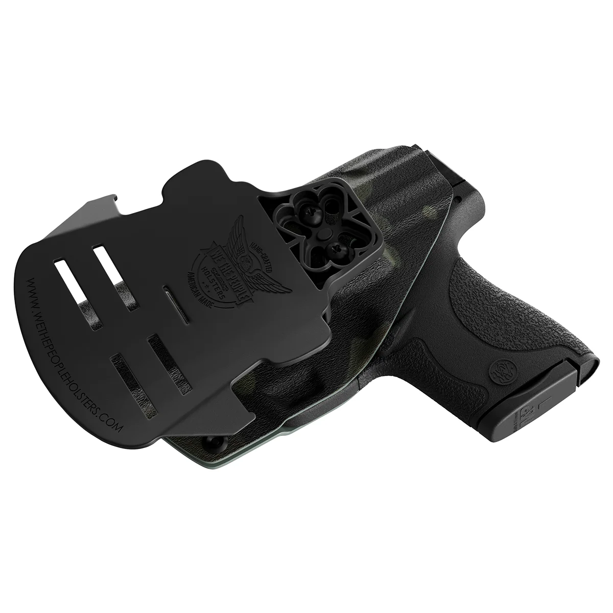 Black Multicam Custom Printed Holster - OWB Kydex Holster - Image 4