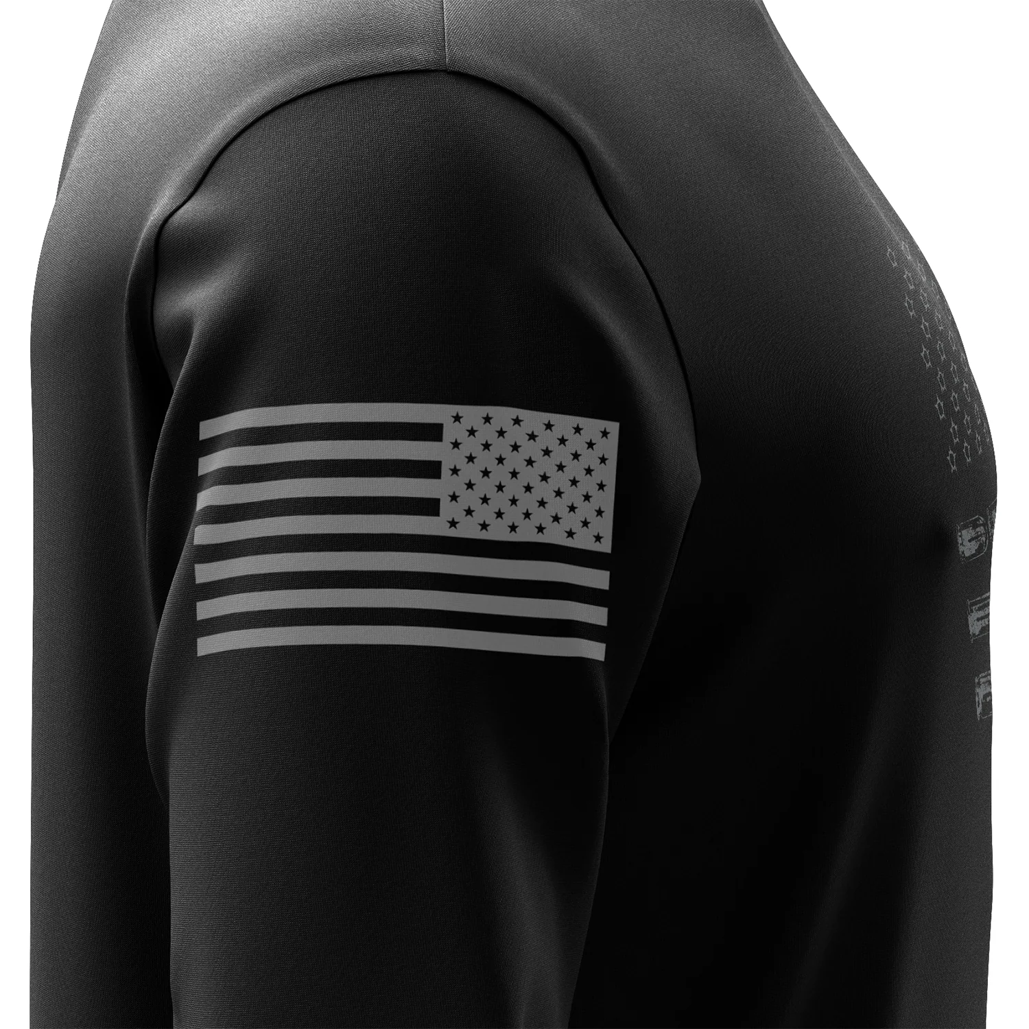 Bullet Flag Long Sleeve Shirt - Image 5