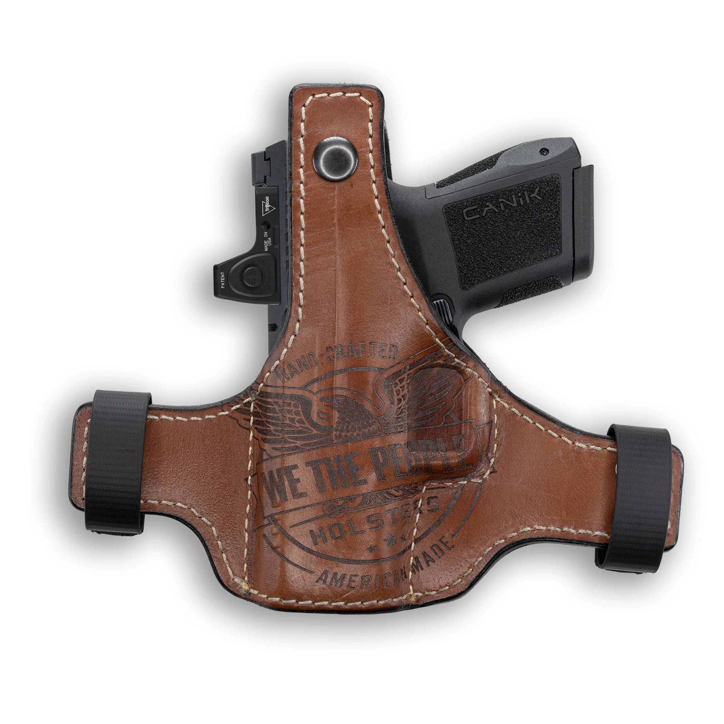 Canik METE MC9 Independence Thumb Break Leather OWB Holster - Image 2