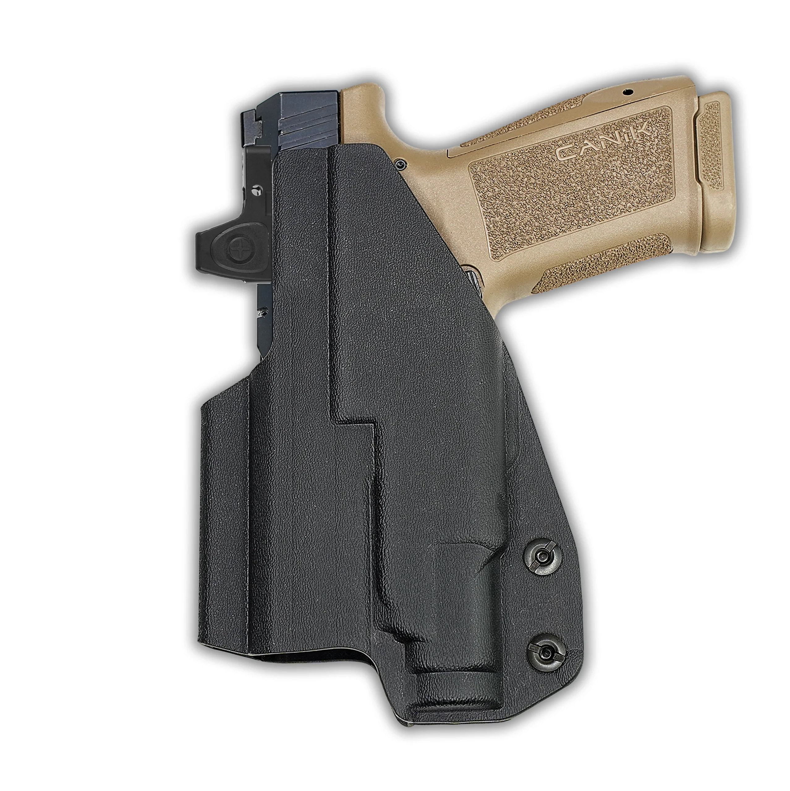 Canik METE MC9L with Streamlight TLR-7 Sub Light Red Dot Optic Cut IWB Holster - Image 2