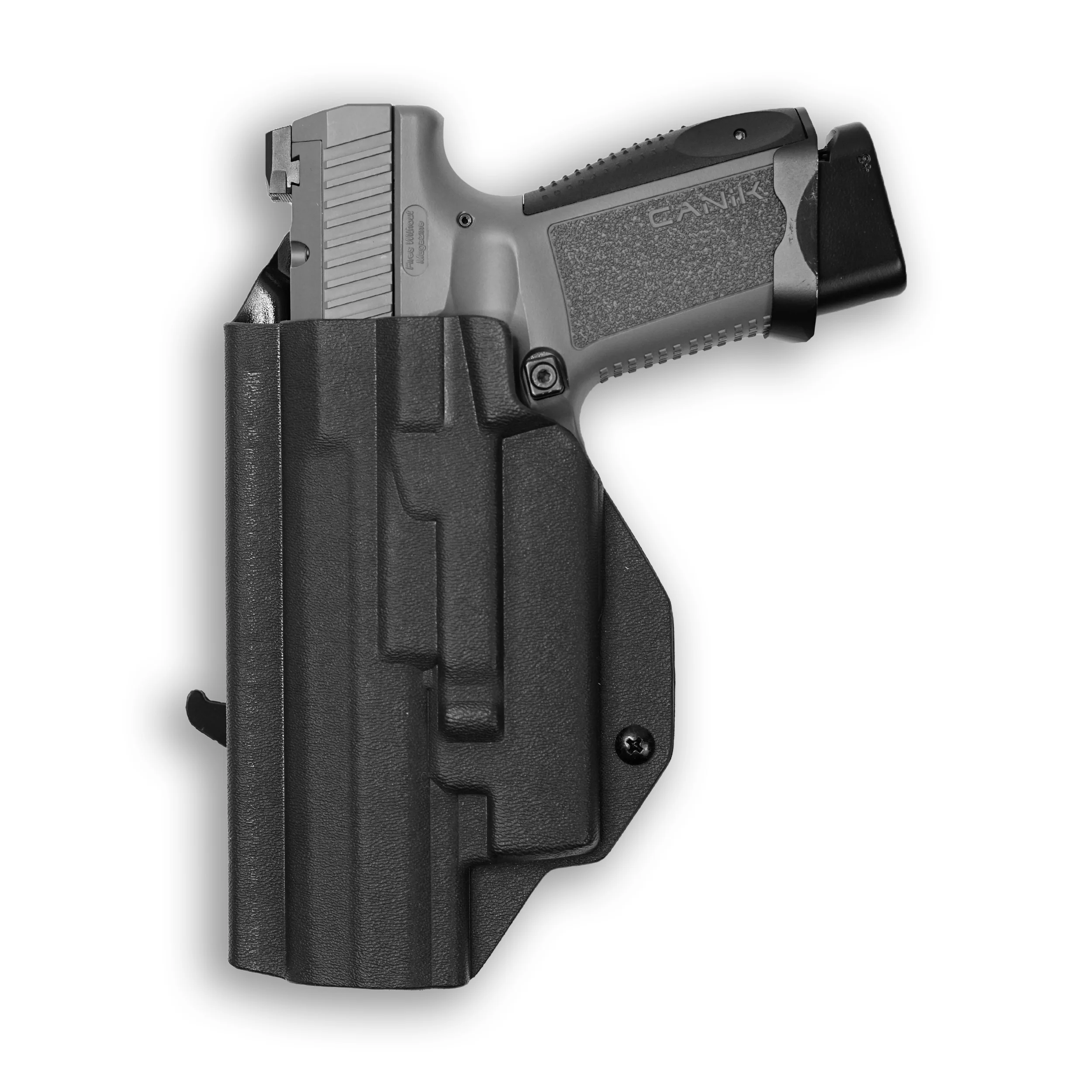 Canik TP9 Elite Combat with Olight Baldr RL Mini Light OWB Holster - Image 3