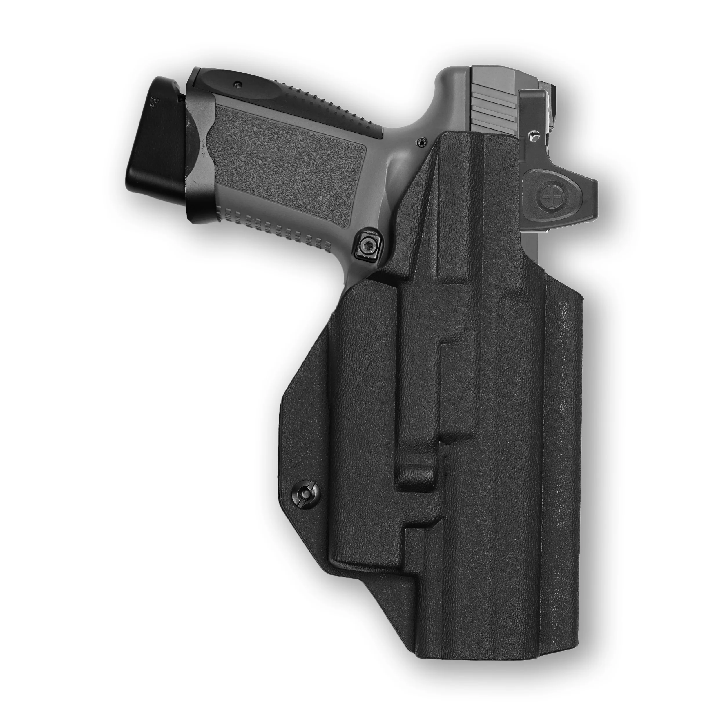 Canik TP9 Elite Combat Executive with Olight Baldr RL Mini Light Red Dot Optic Cut IWB Holster - Image 4