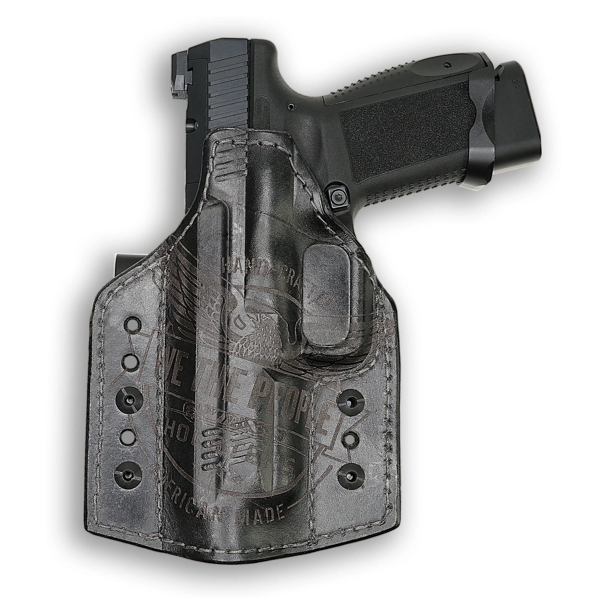 Canik TP9 Elite Combat Executive Independence Leather IWB Holster - Image 5