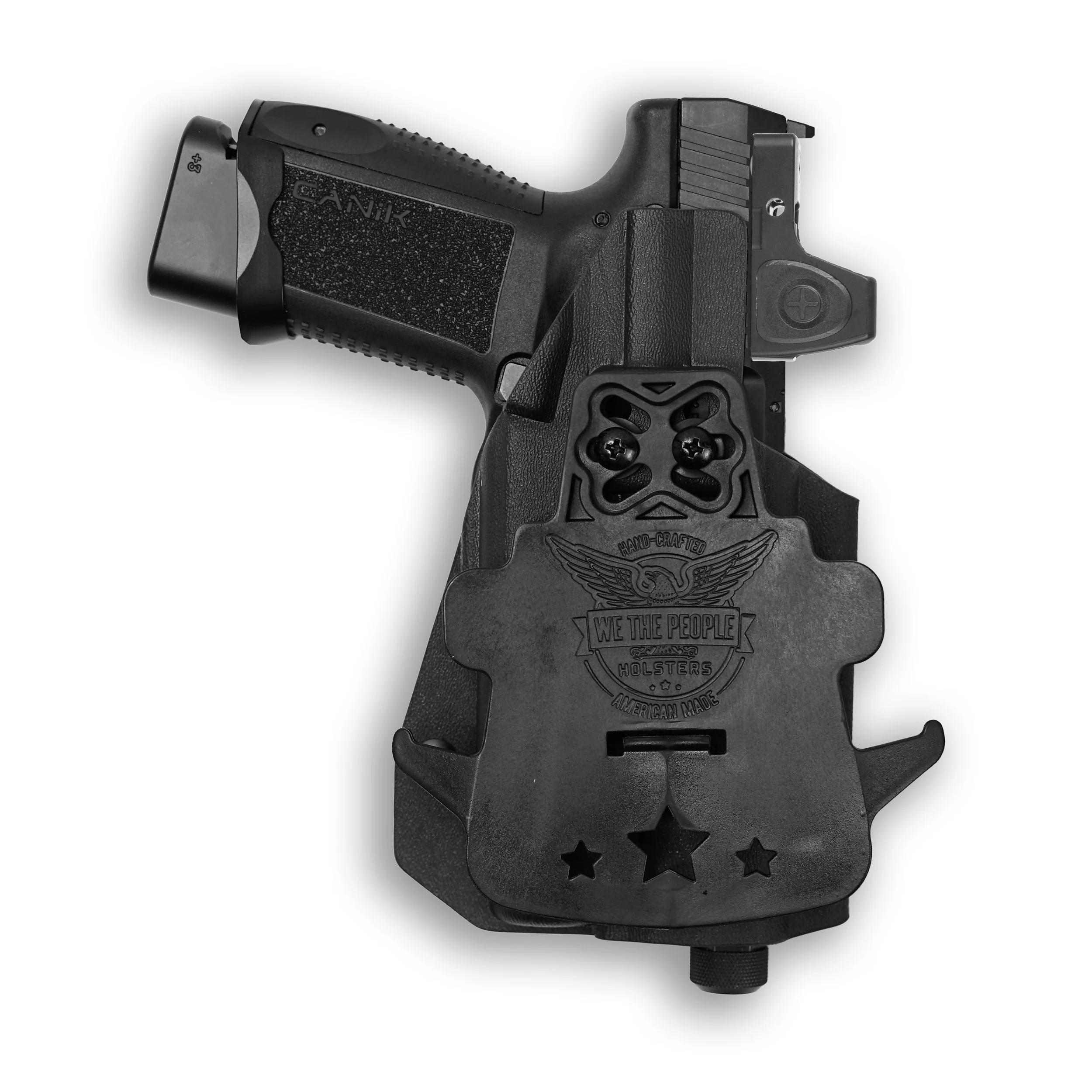Canik TP9 Elite Combat with Streamlight TLR-7/7A/7X Light Red Dot Optic Cut OWB Holster - Image 4
