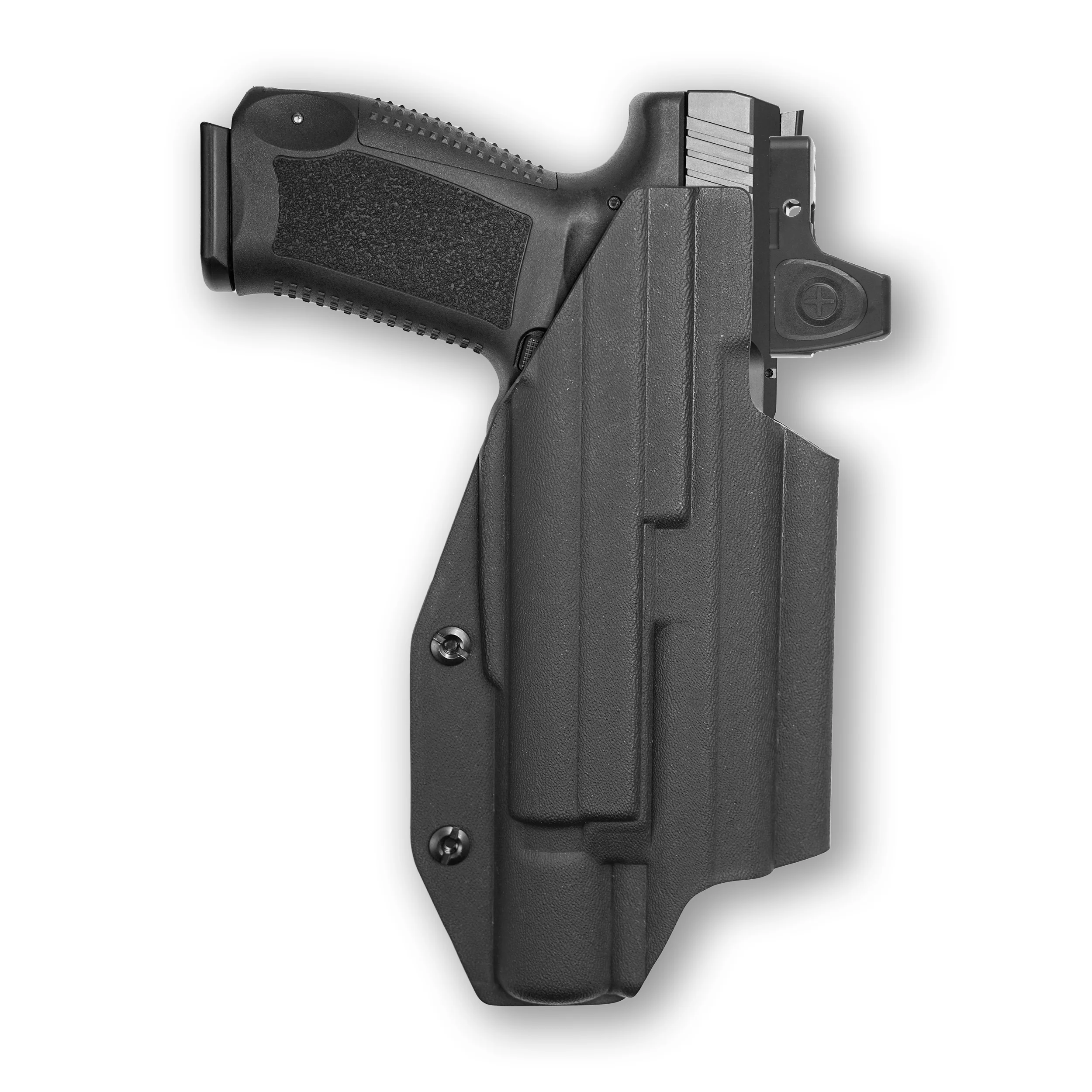 Canik TP9SF with Surefire X300U-A Light Red Dot Optic Cut IWB Holster - Image 4
