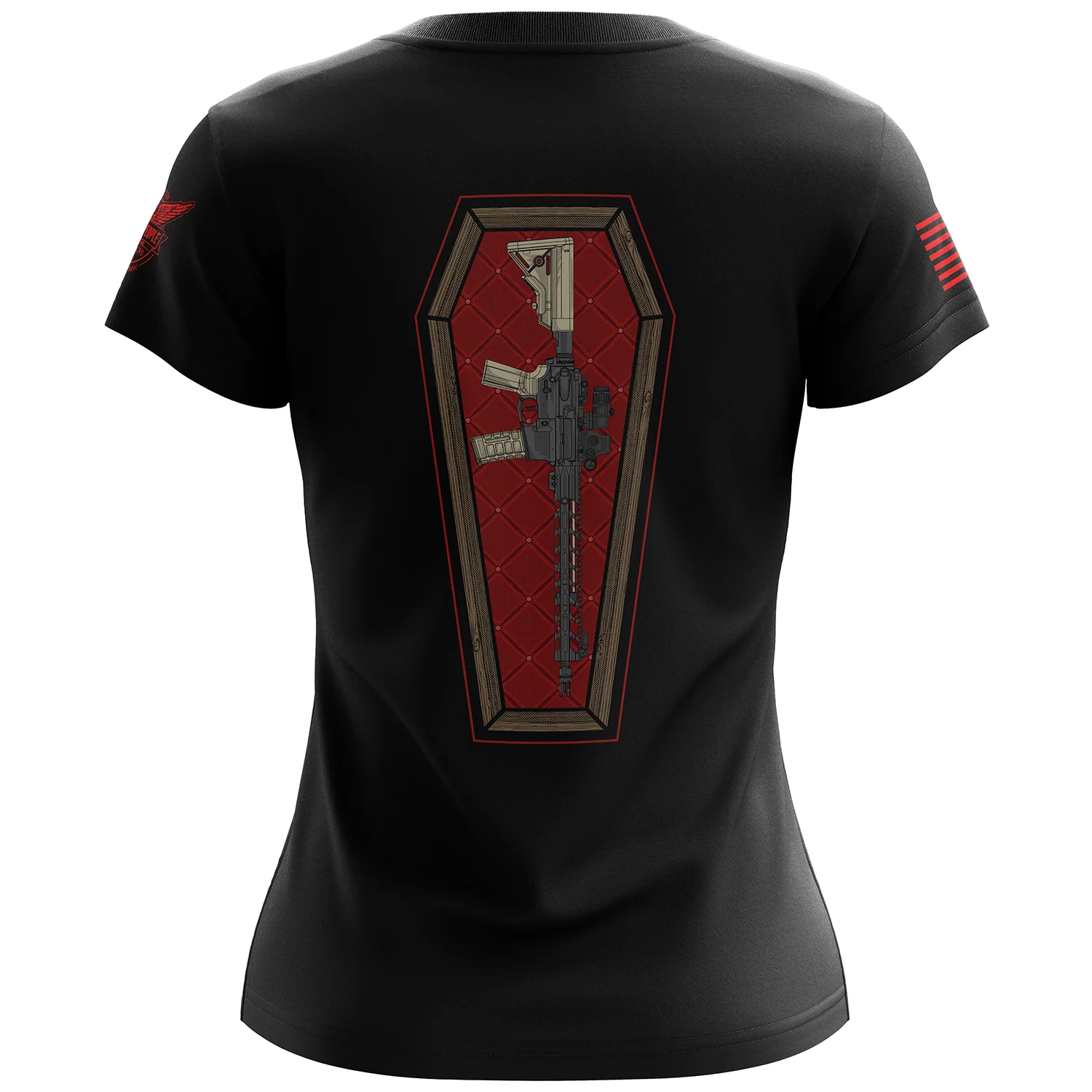 Casket Carry Women's Short Sleeve Shirt - Image 3