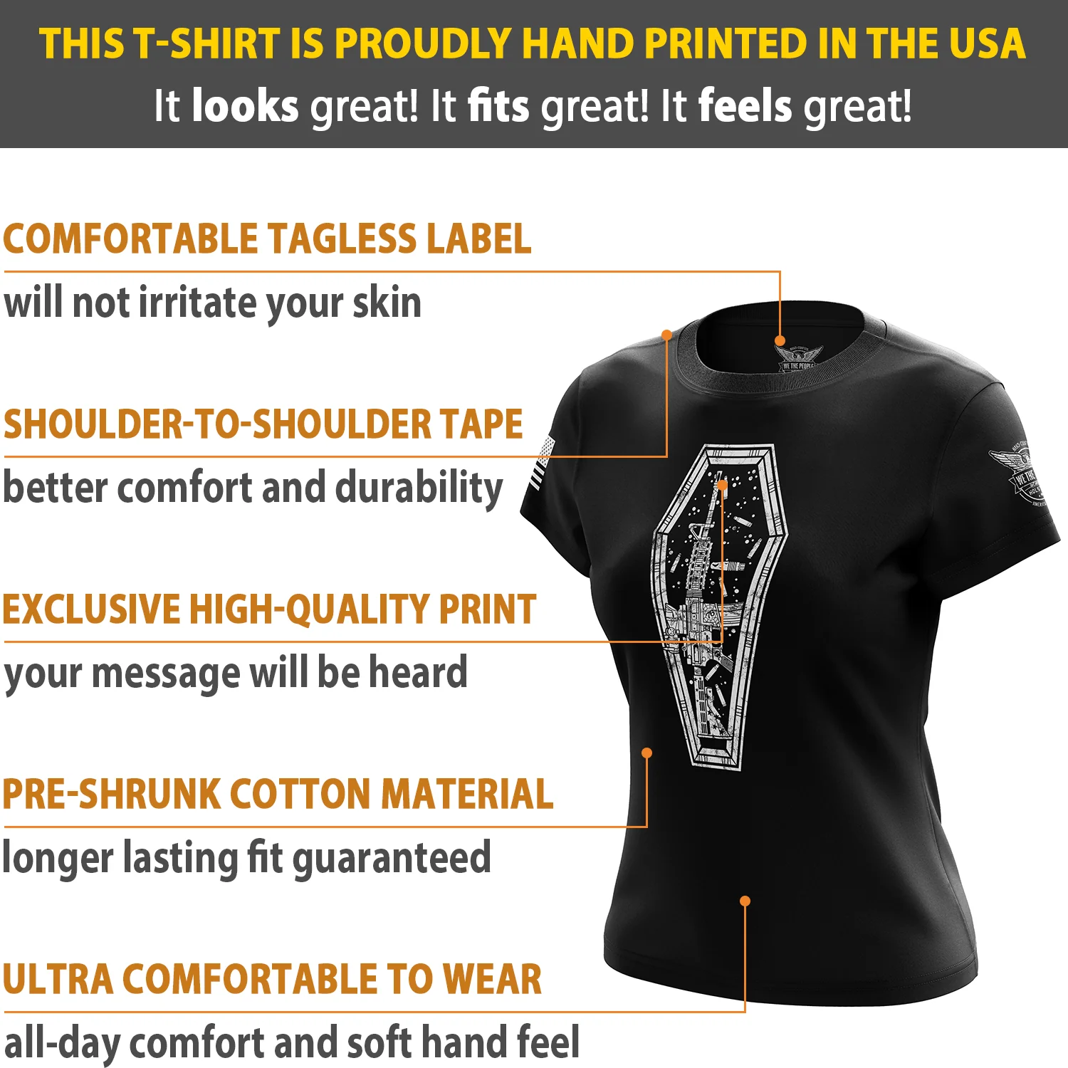 Coffin Carry Women's Short Sleeve Shirt - Image 6