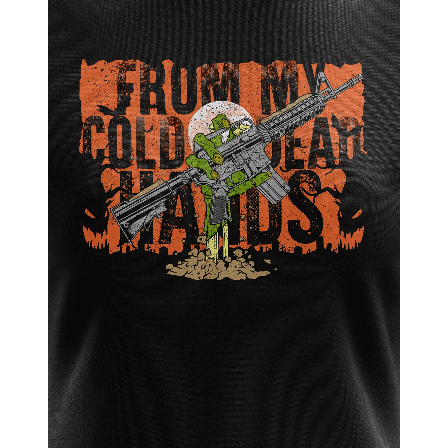 Cold Undead Hands Women's Short Sleeve Shirt - Image 3