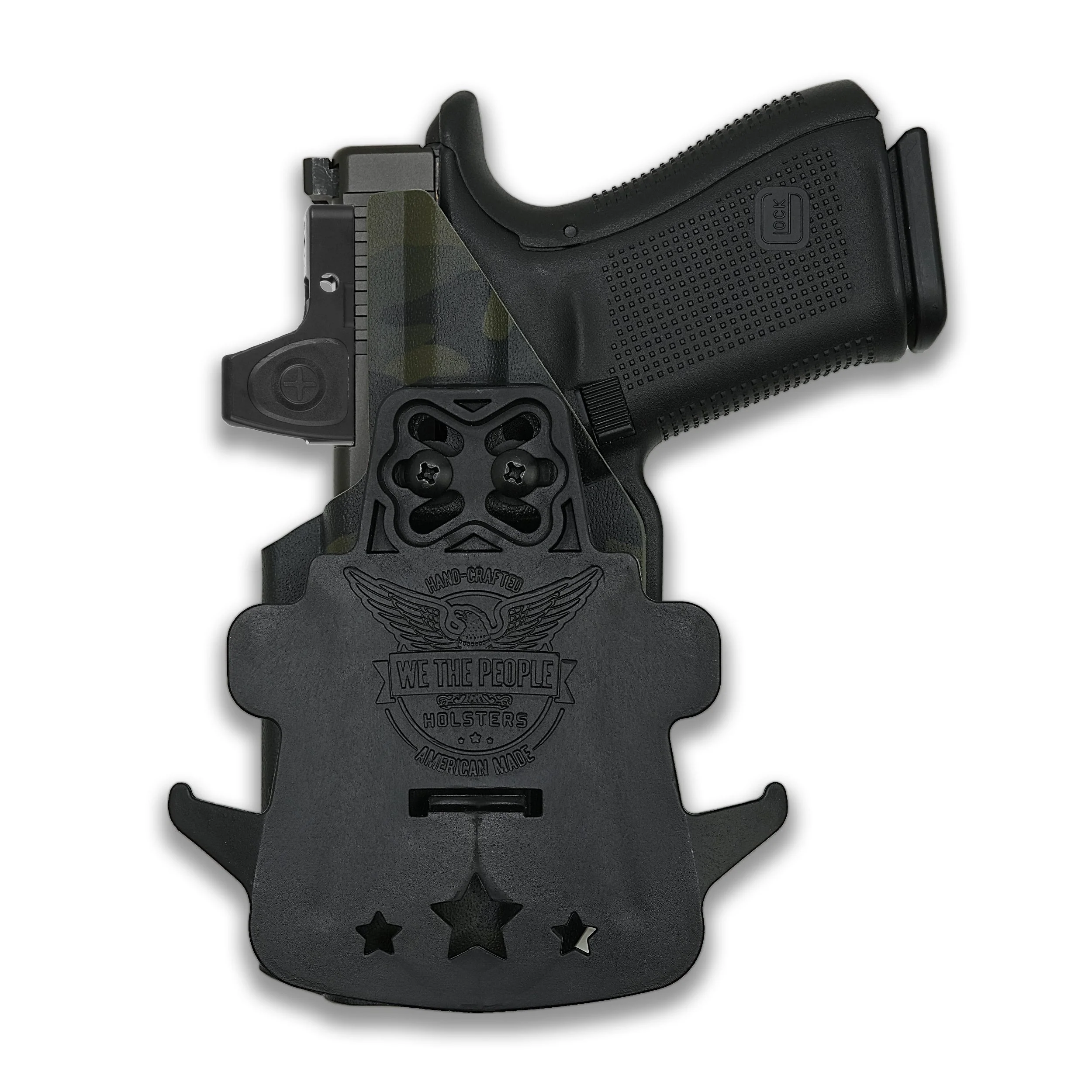 Colt 1911 3.25" Defender 45ACP No Rail Only Red Dot Optic Cut OWB Holster - Image 96