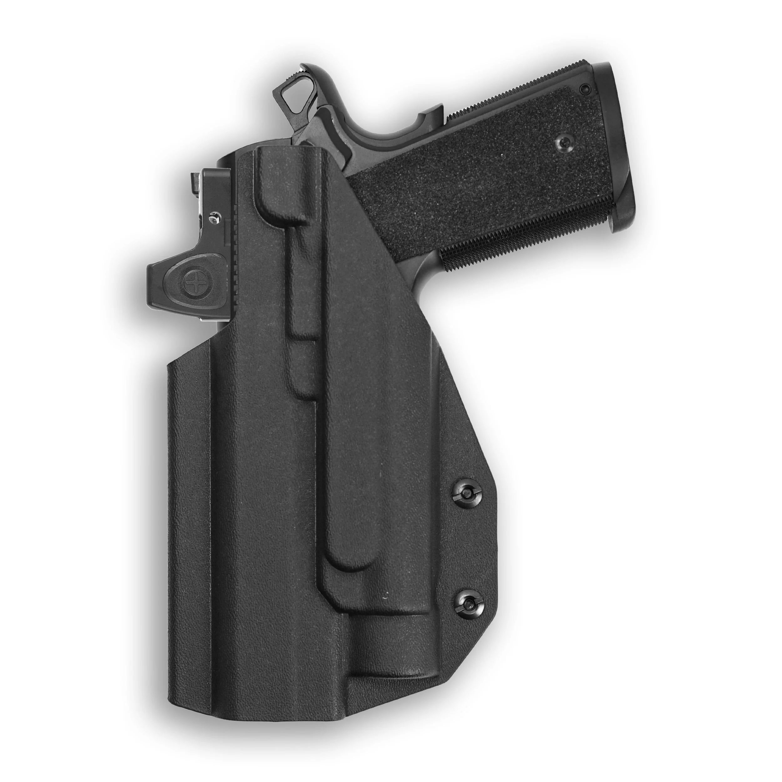 Colt 1911 5" 45ACP with Streamlight TLR-1/1S/HL Light Red Dot Optic Cut IWB Holster - Image 2