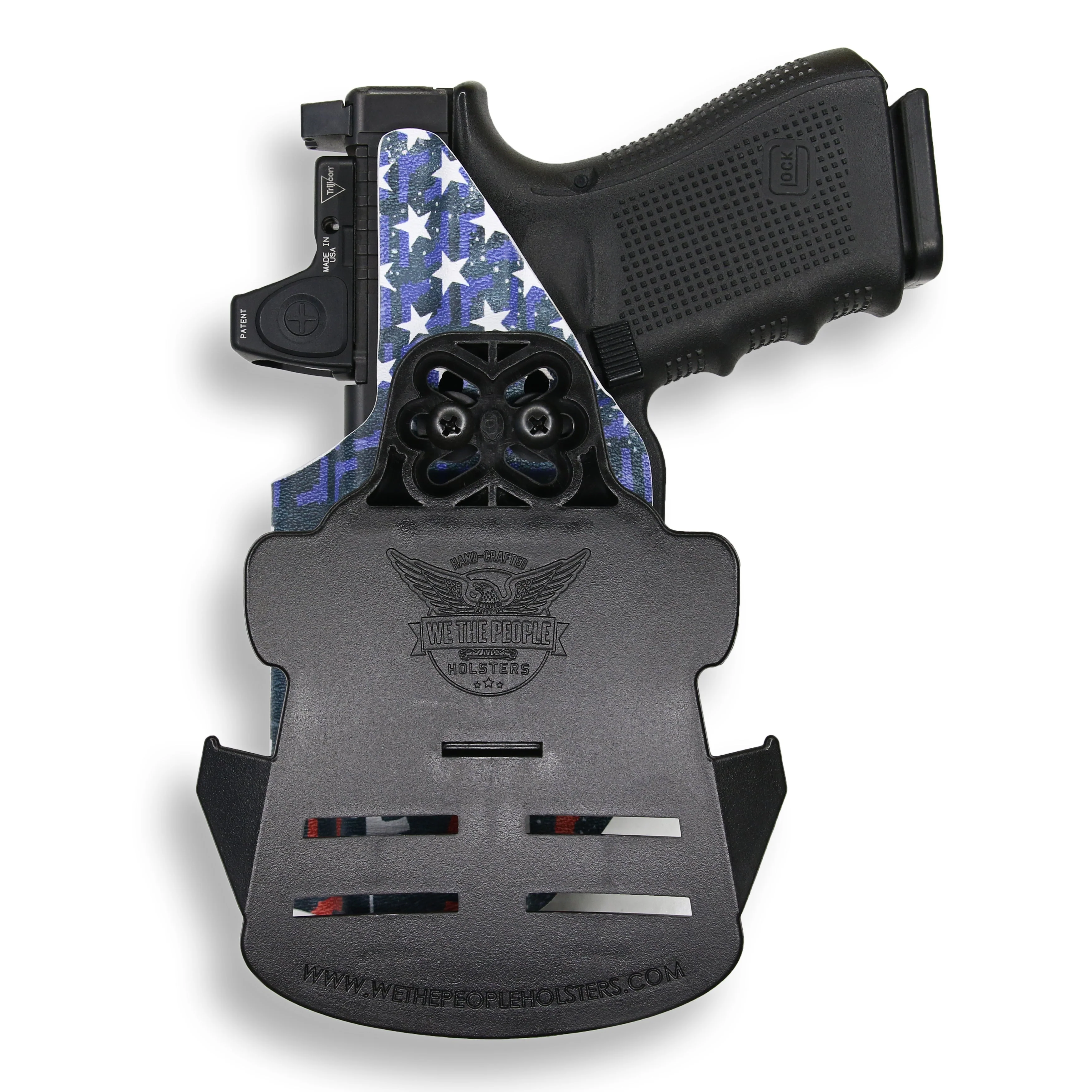 Colt 1911 5" Government 45ACP with Streamlight TLR-7/7A/7X Light Red Dot Optic Cut OWB Holster - Image 36