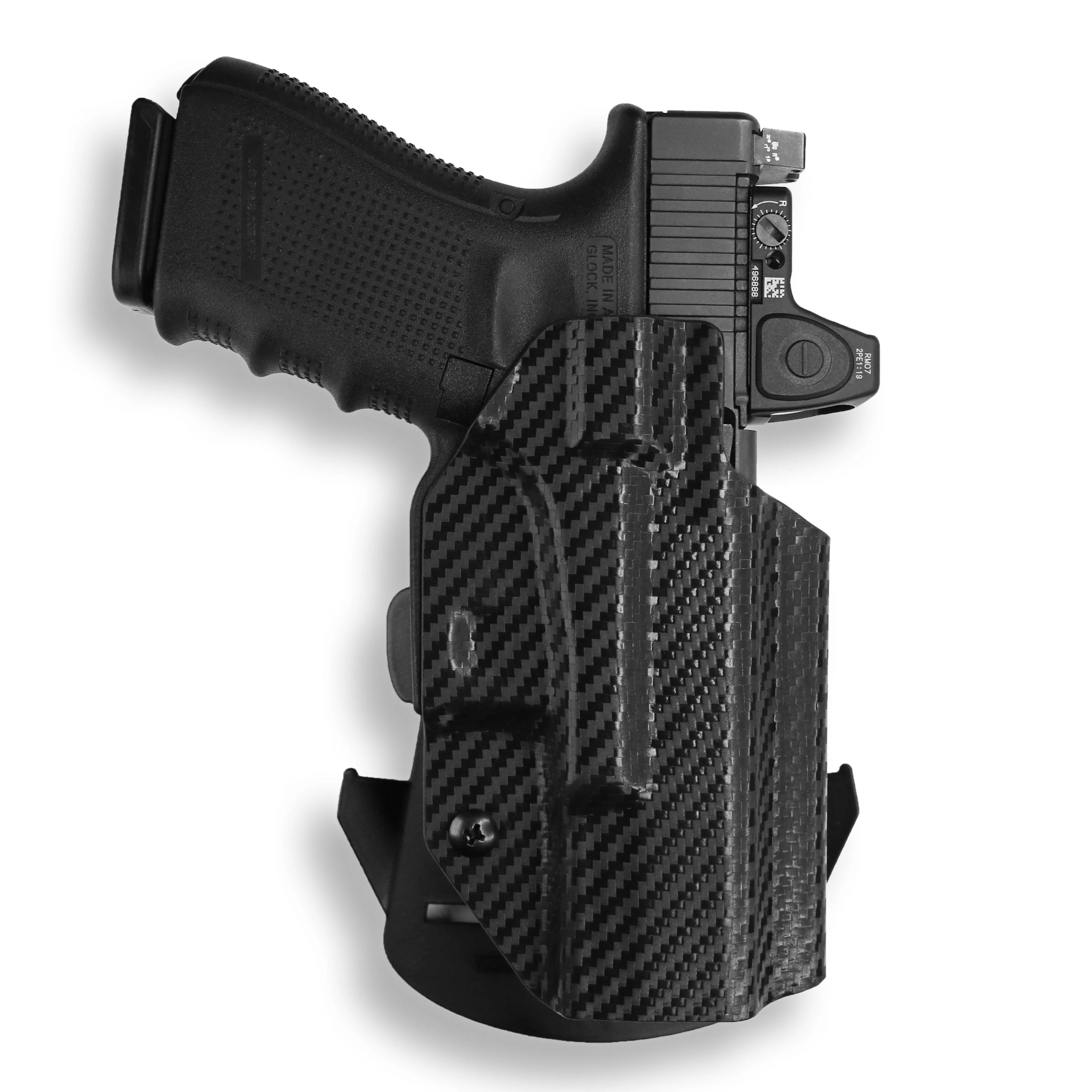 Colt 1911 5" Government 45ACP with Streamlight TLR-7/7A/7X Light Red Dot Optic Cut OWB Holster - Image 5