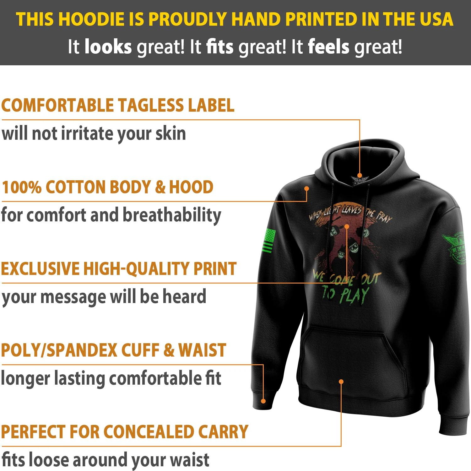 Come Out To Play Hoodie - Image 5