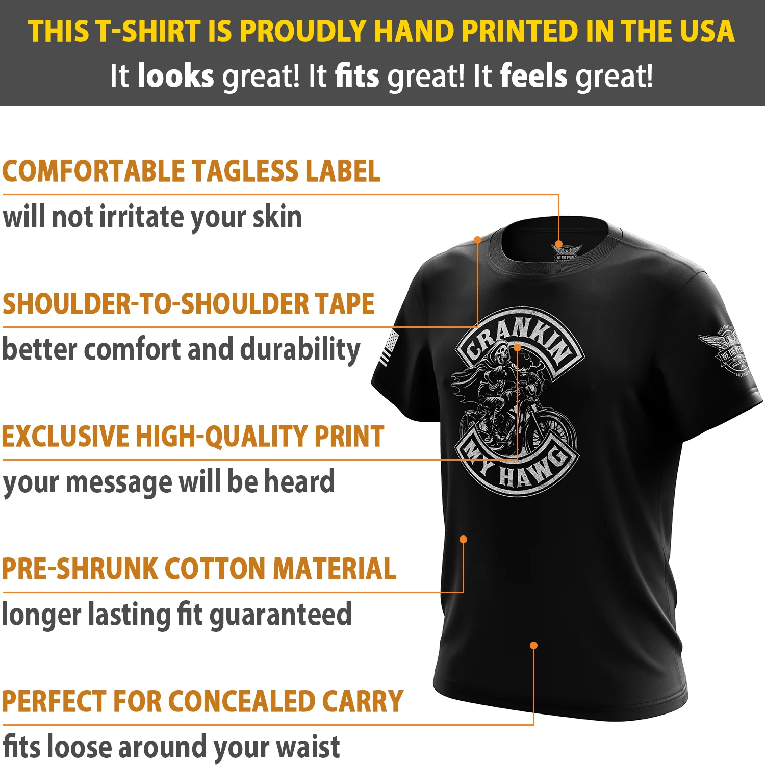 Crankin My Hawg Short Sleeve Shirt - Image 6