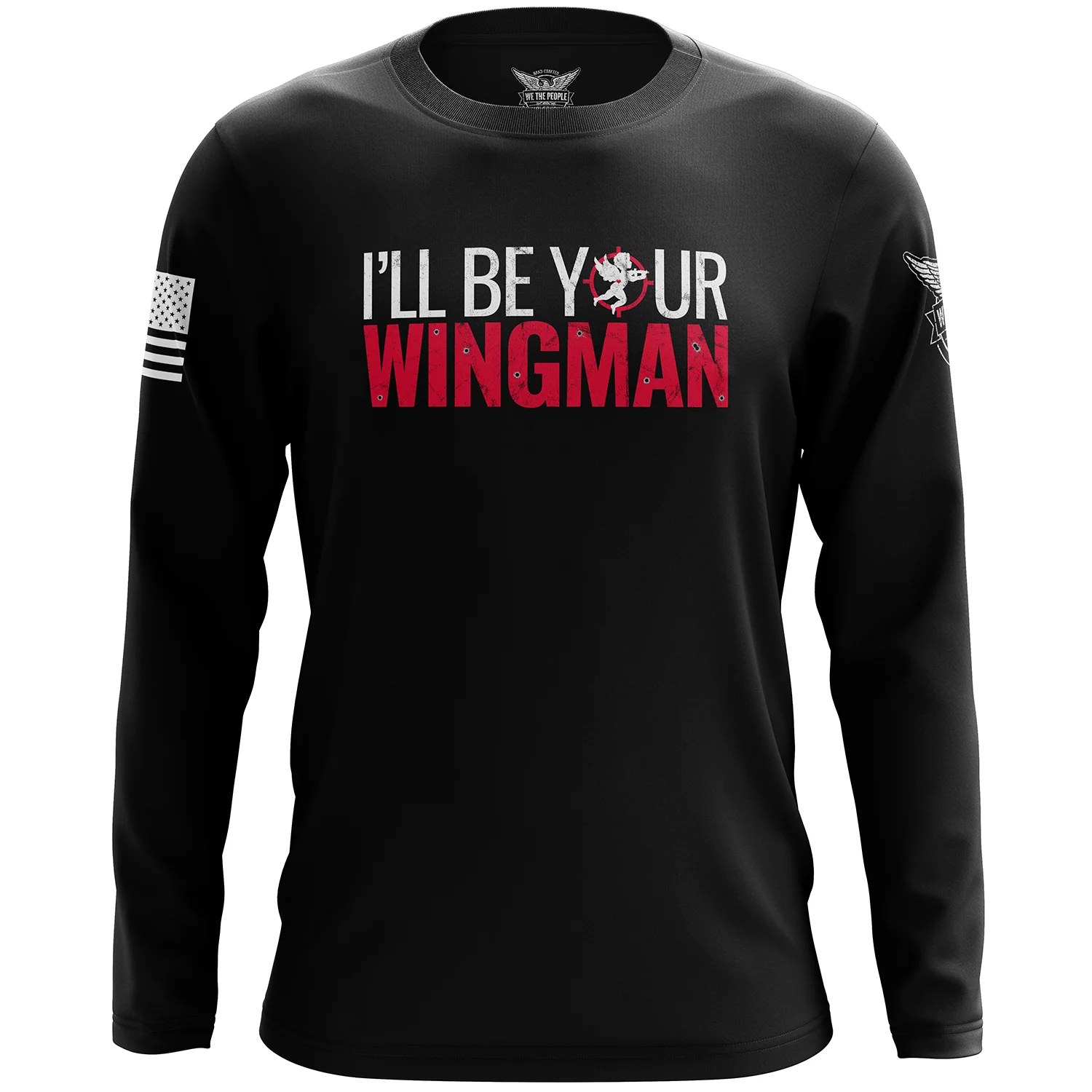 Cupid's Wingman Long Sleeve Shirt